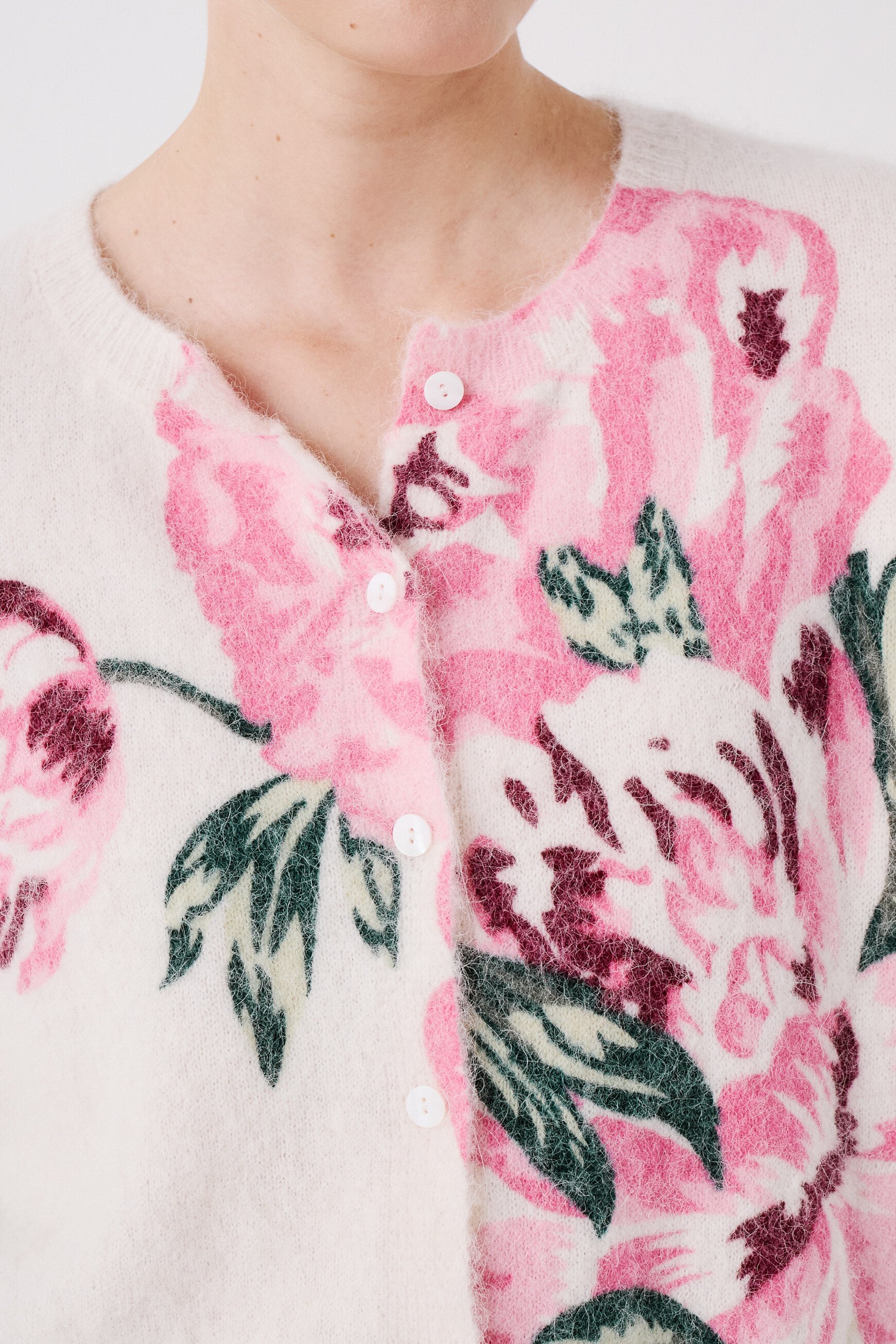 mano cardigan ivory woman mano cardigan ivory woman