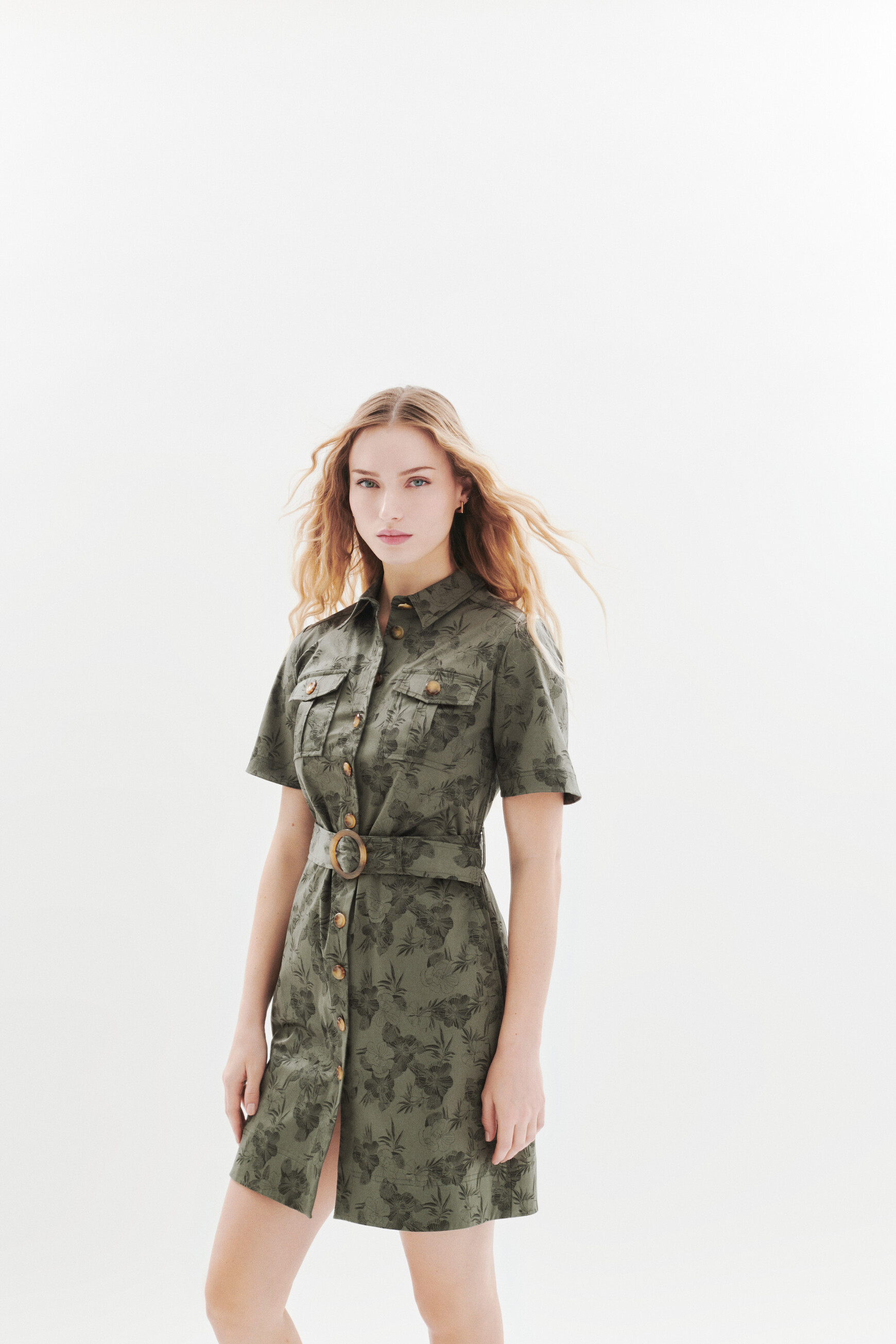 robe rsonia vert kaki femme Robe Rsonia vert kaki femme