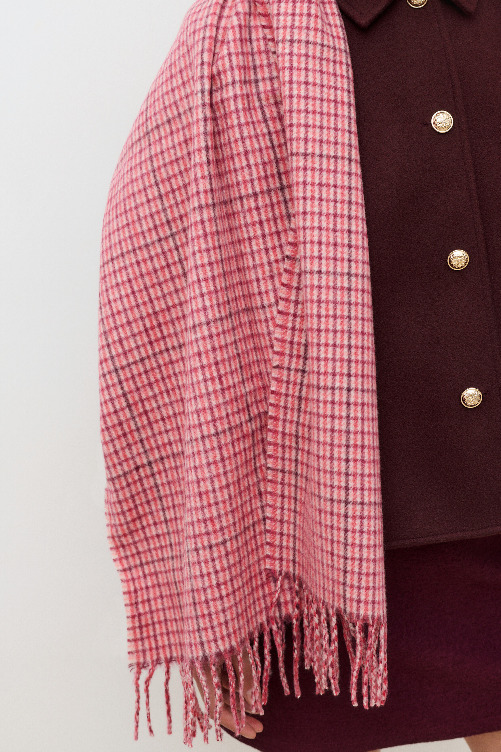 Martymini scarf raspberry pink woman