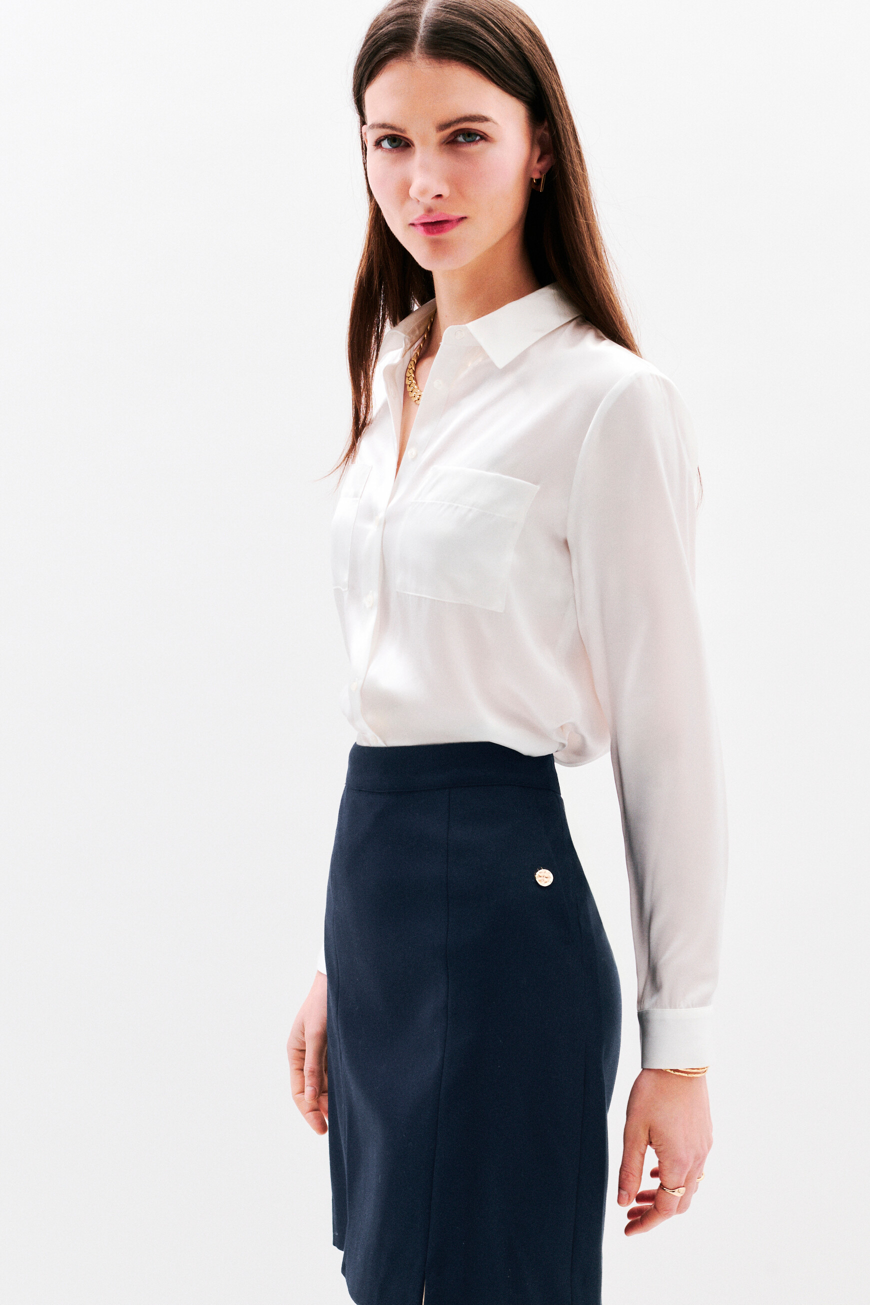 jupe jauroc bleu marine femme Jupe Jauroc bleu marine femme