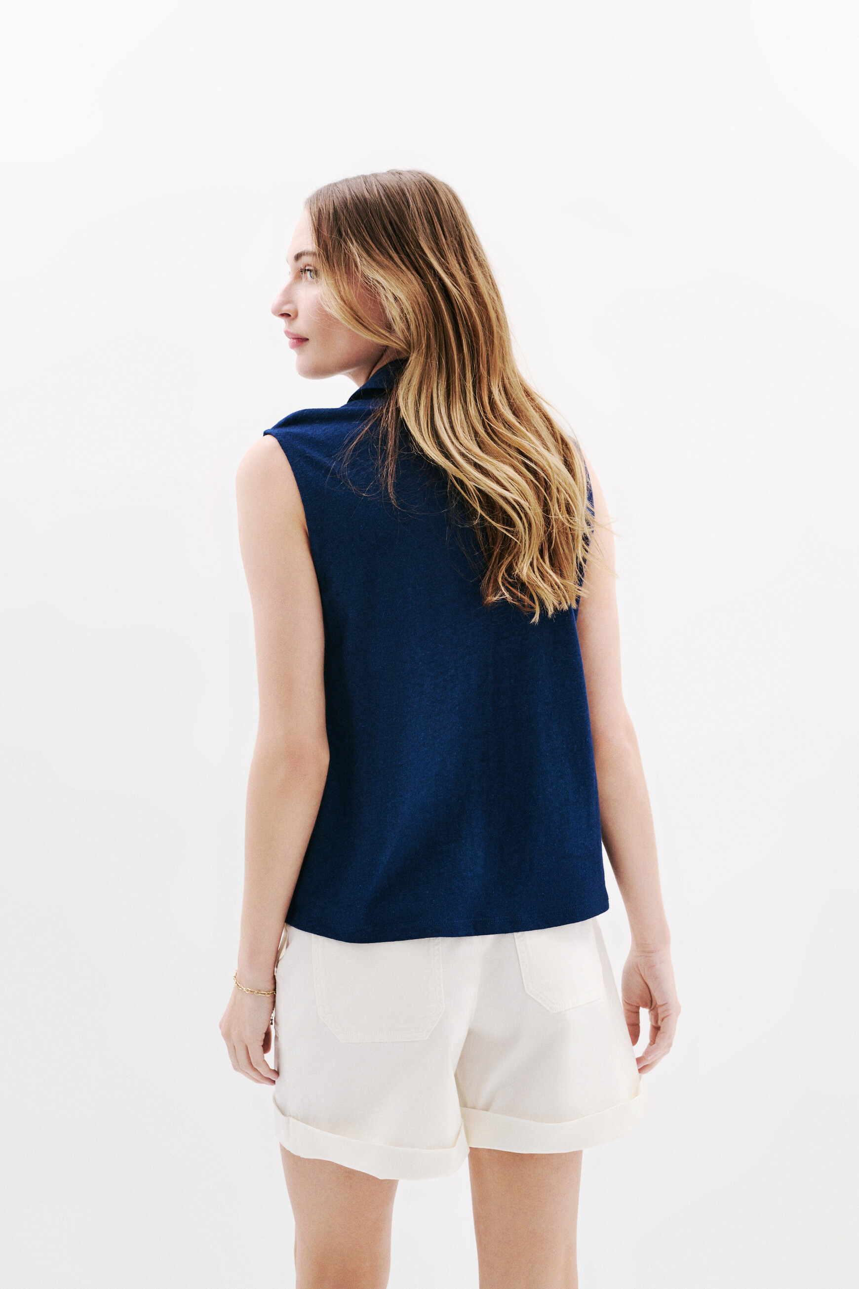 t shirt tester bleu marine femme T-shirt Tester bleu marine femme