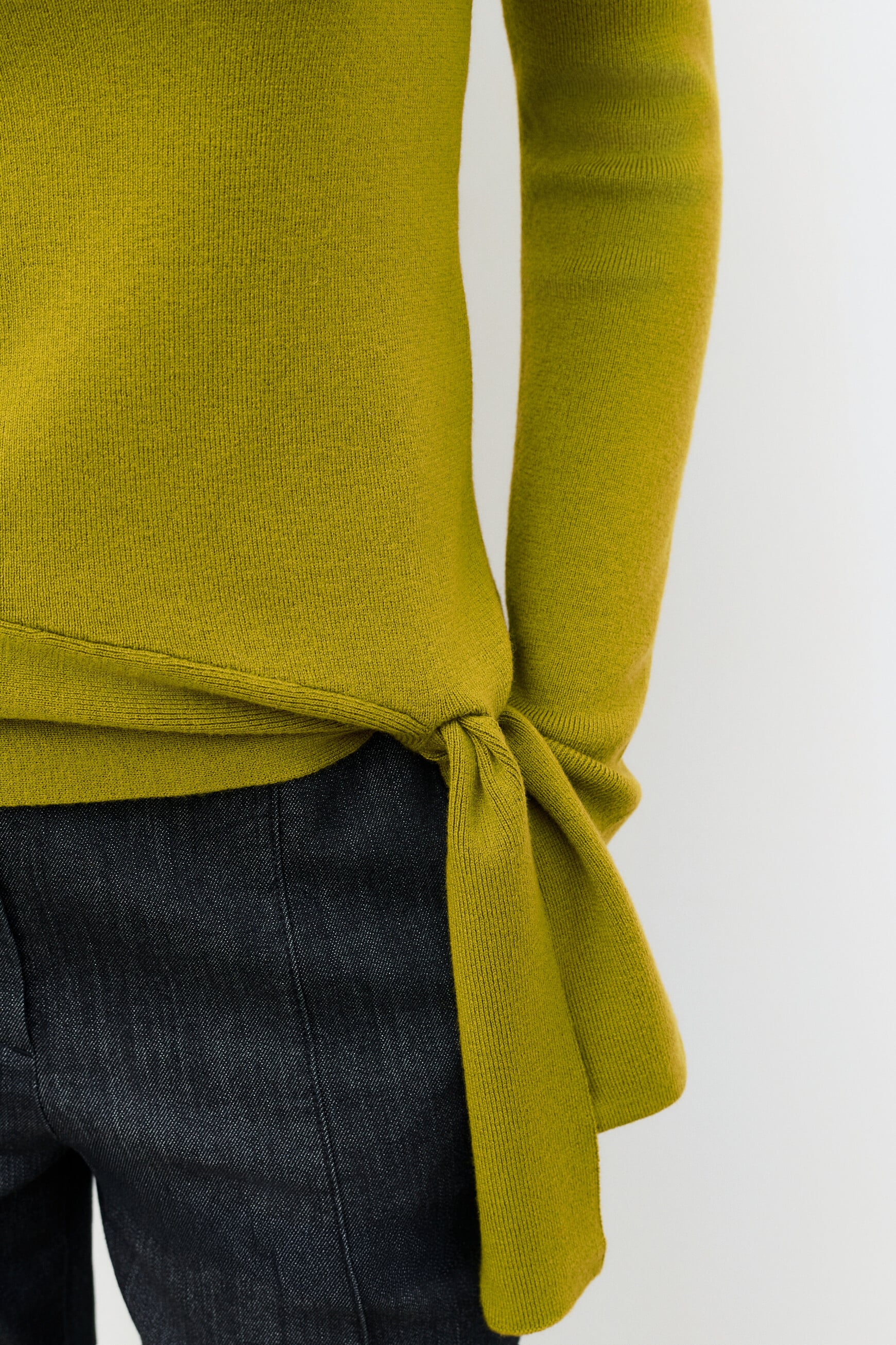 Maglione Mbianca verde oliva donna