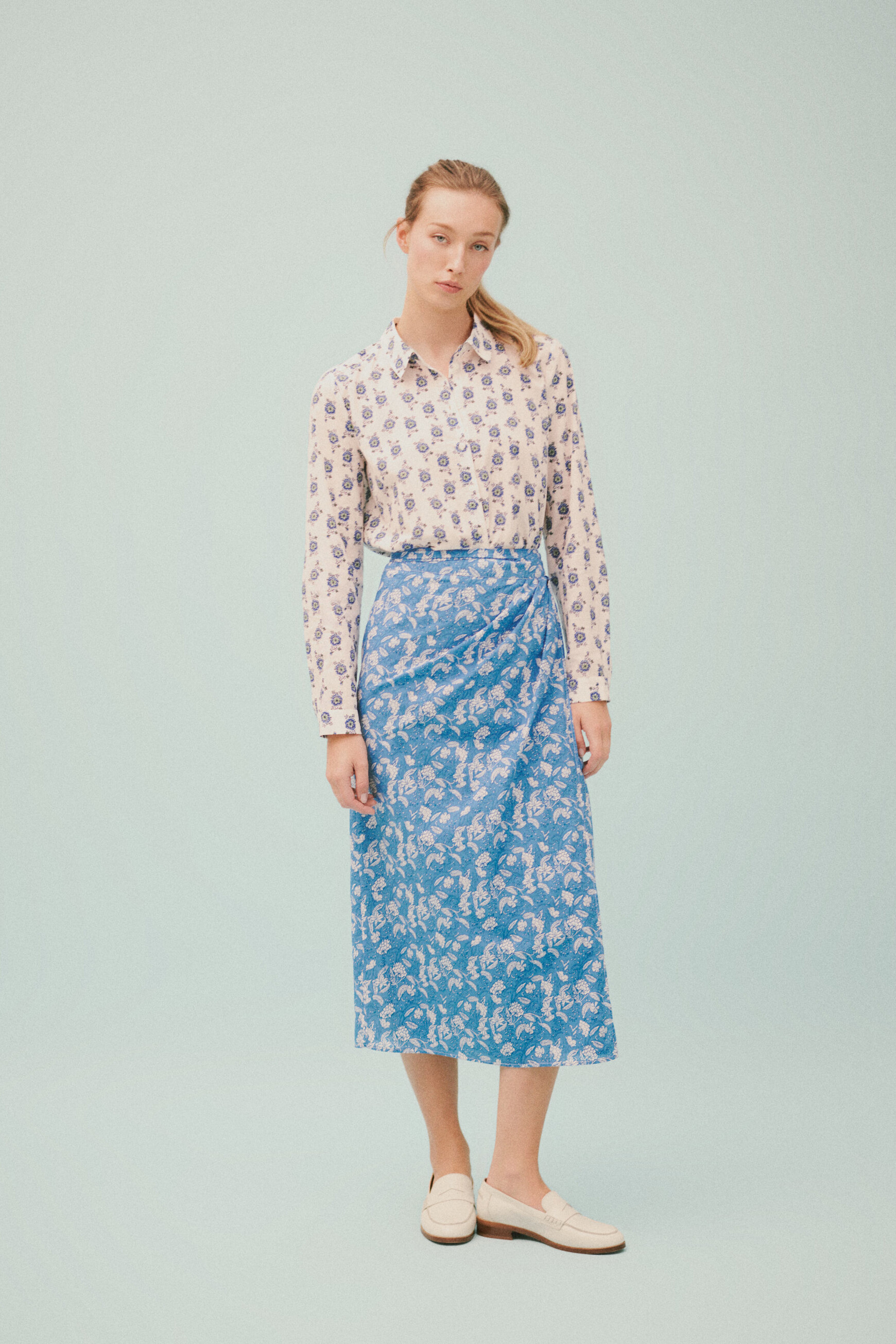 Skirt Jeleste blue woman
