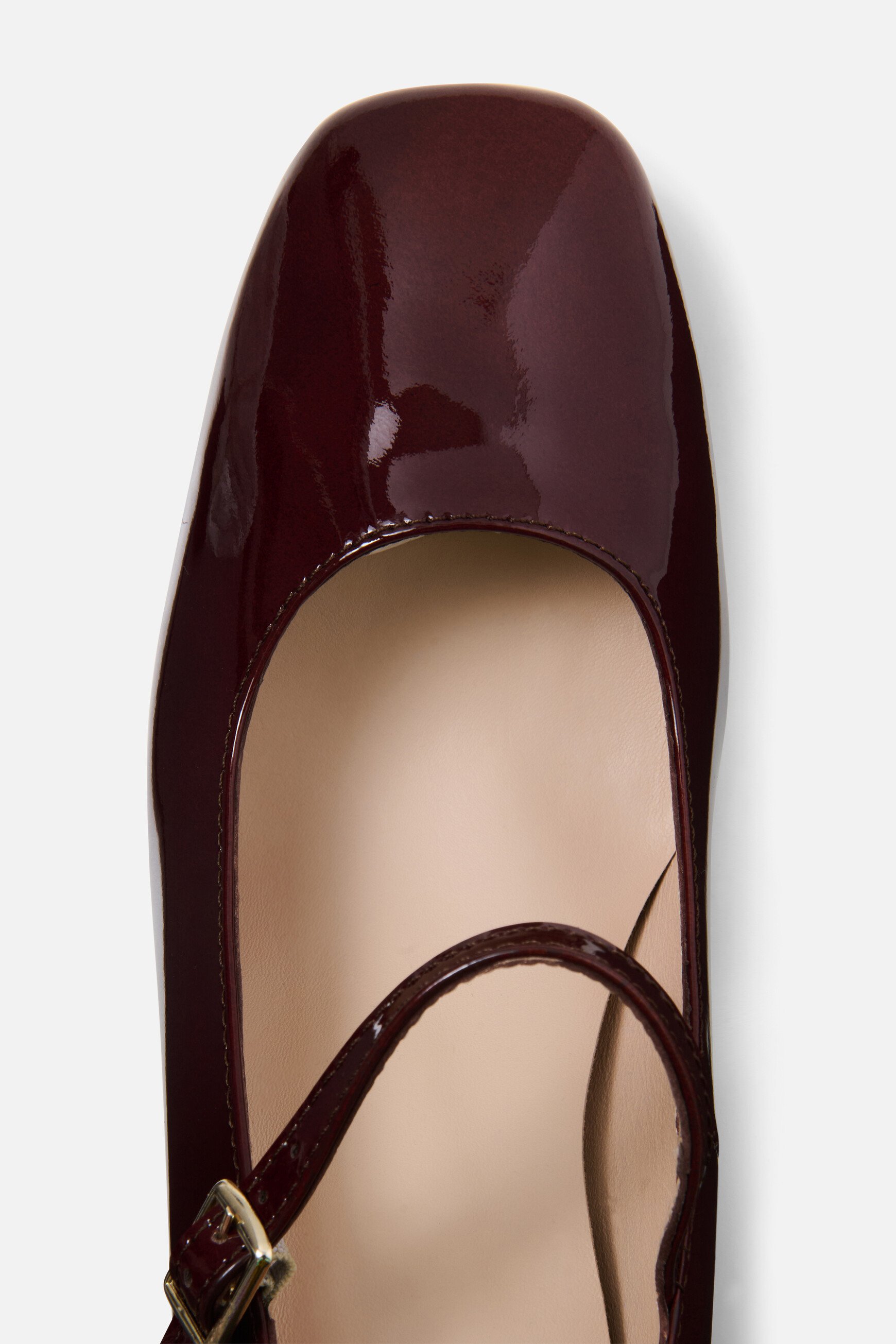 Escarpins Araya en cuir naturel marron foncé femme