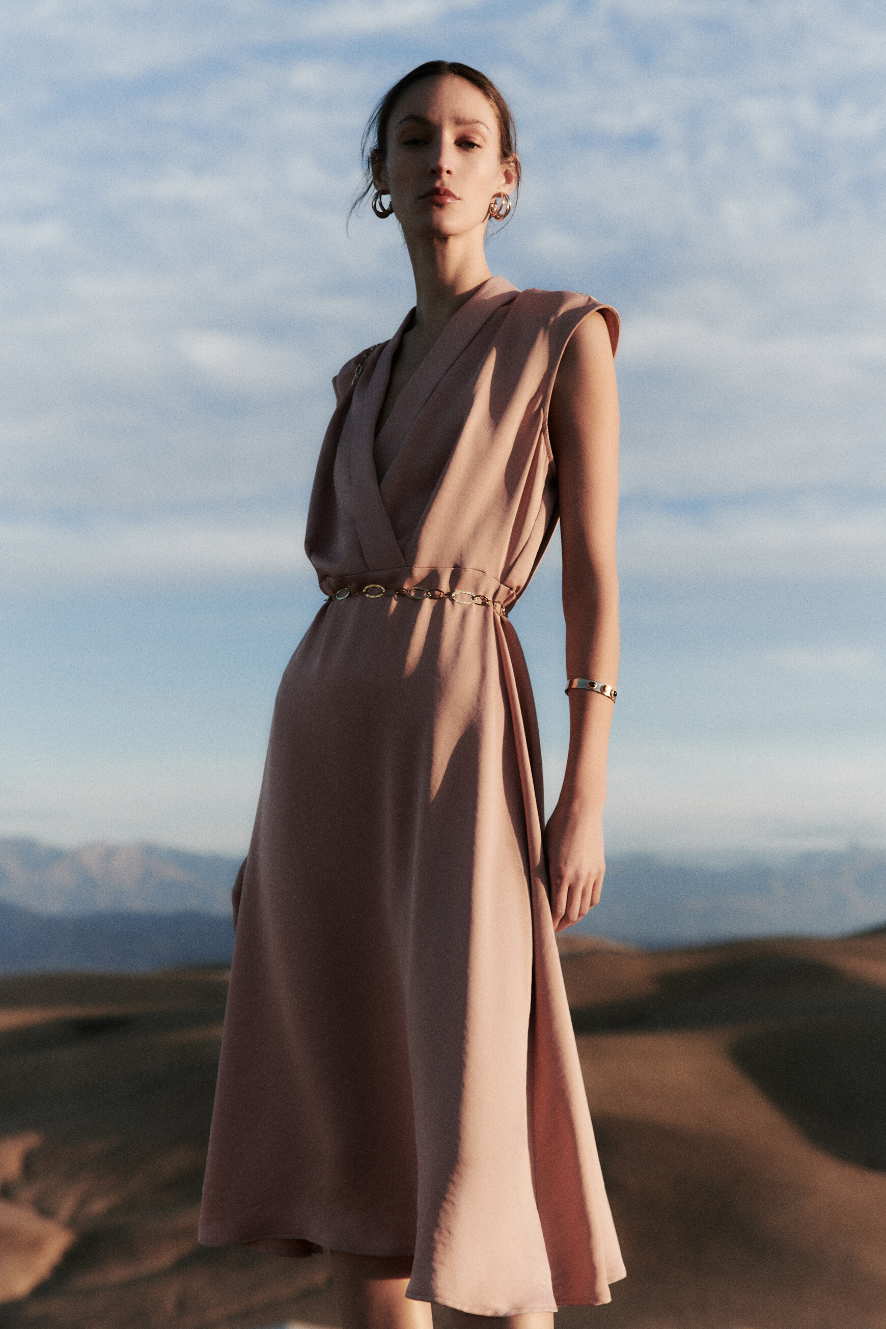 robe georgia vieux rose femme robe georgia vieux rose femme
