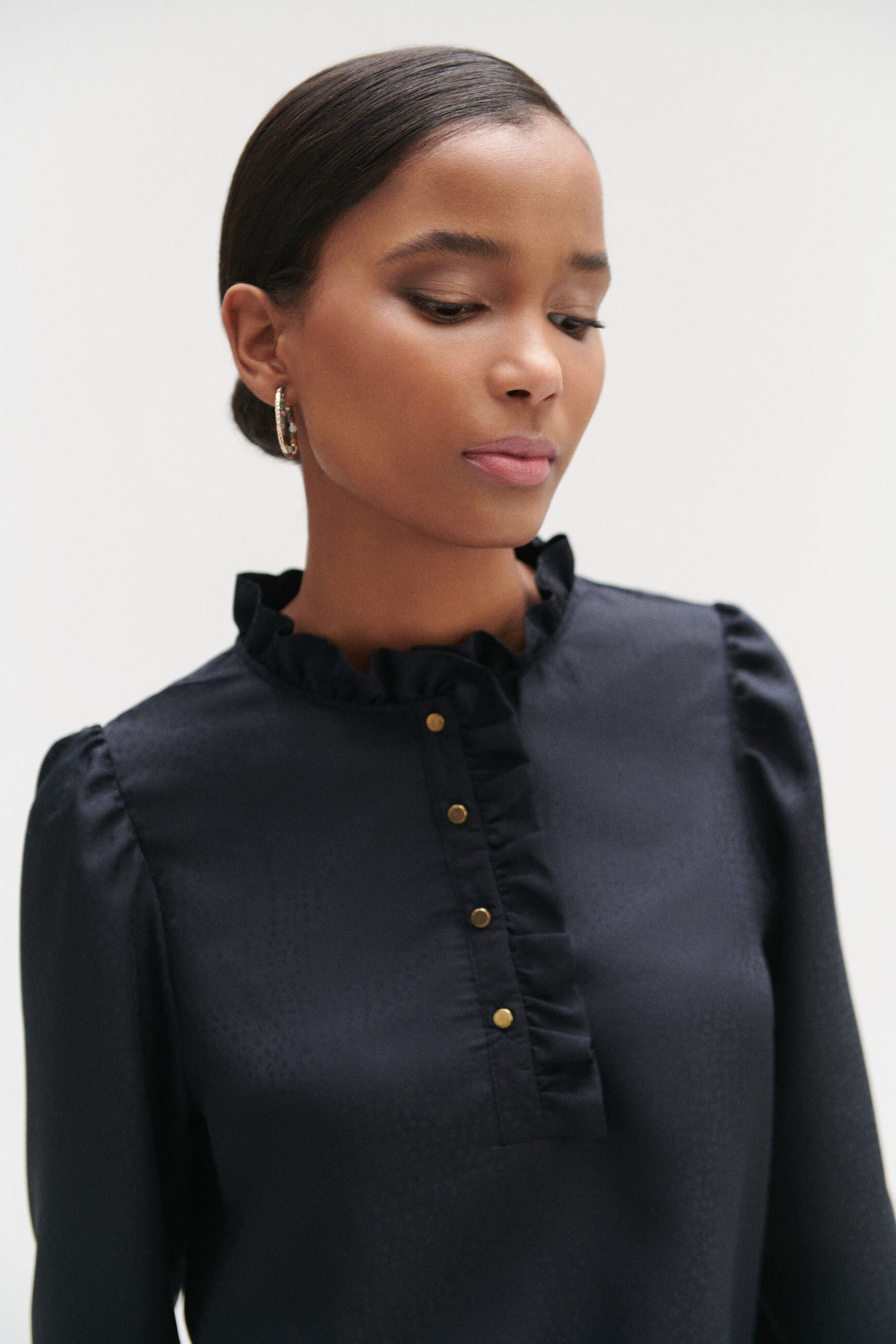 chemisier nao bleu marine femme chemisier nao bleu marine femme