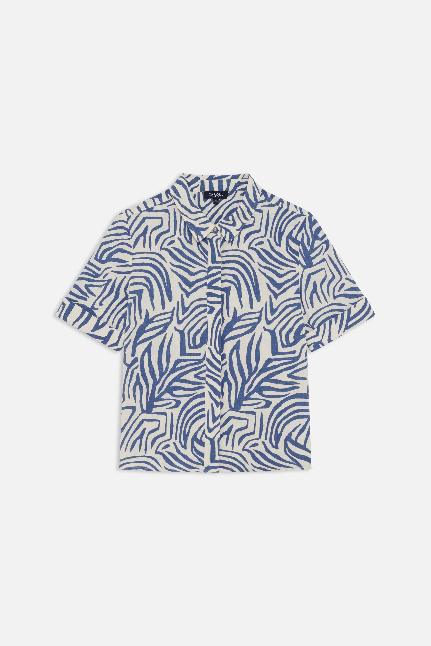 chemise carry bleu femme Chemise Carry bleu femme