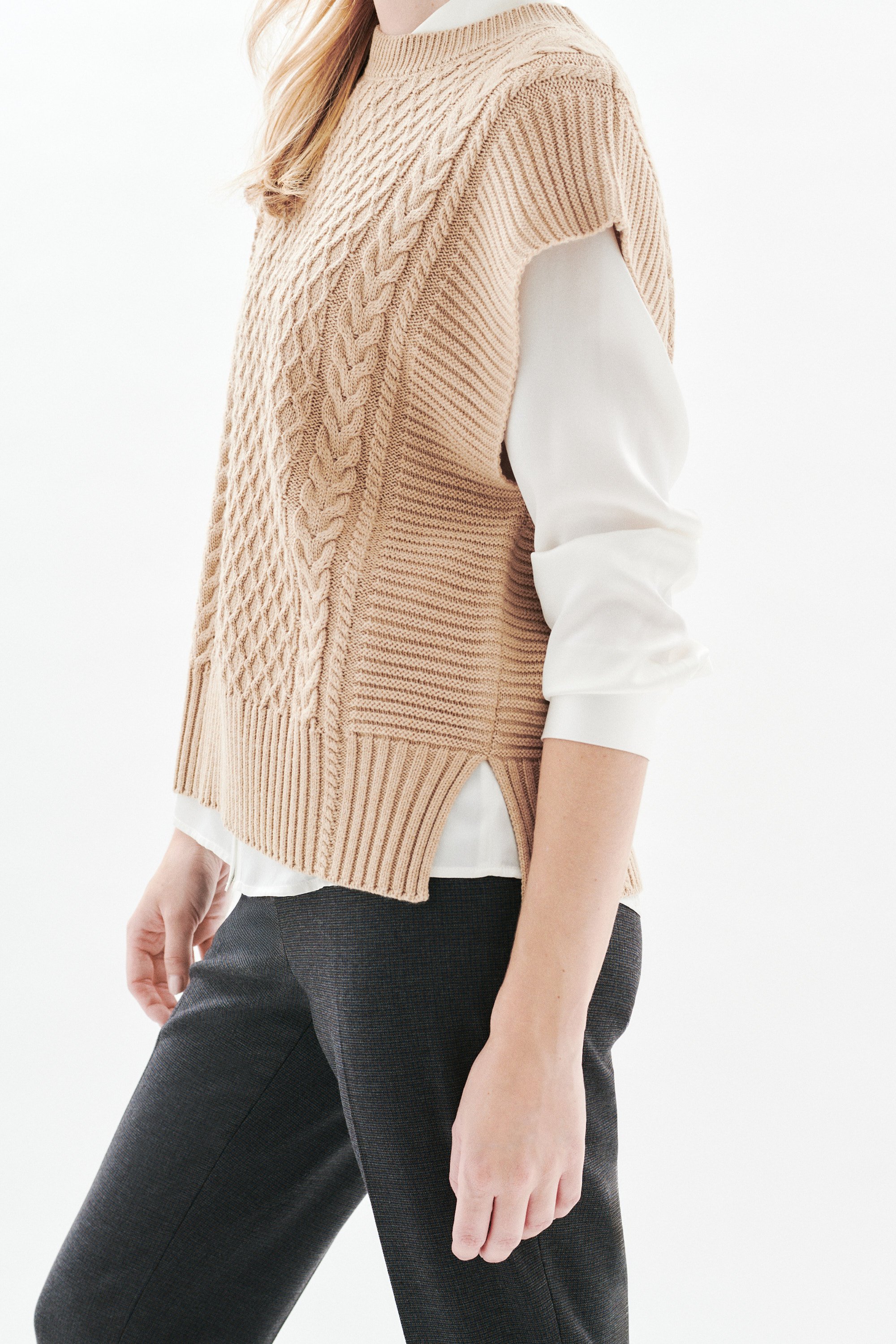 pullover mrudy sandfarben damen