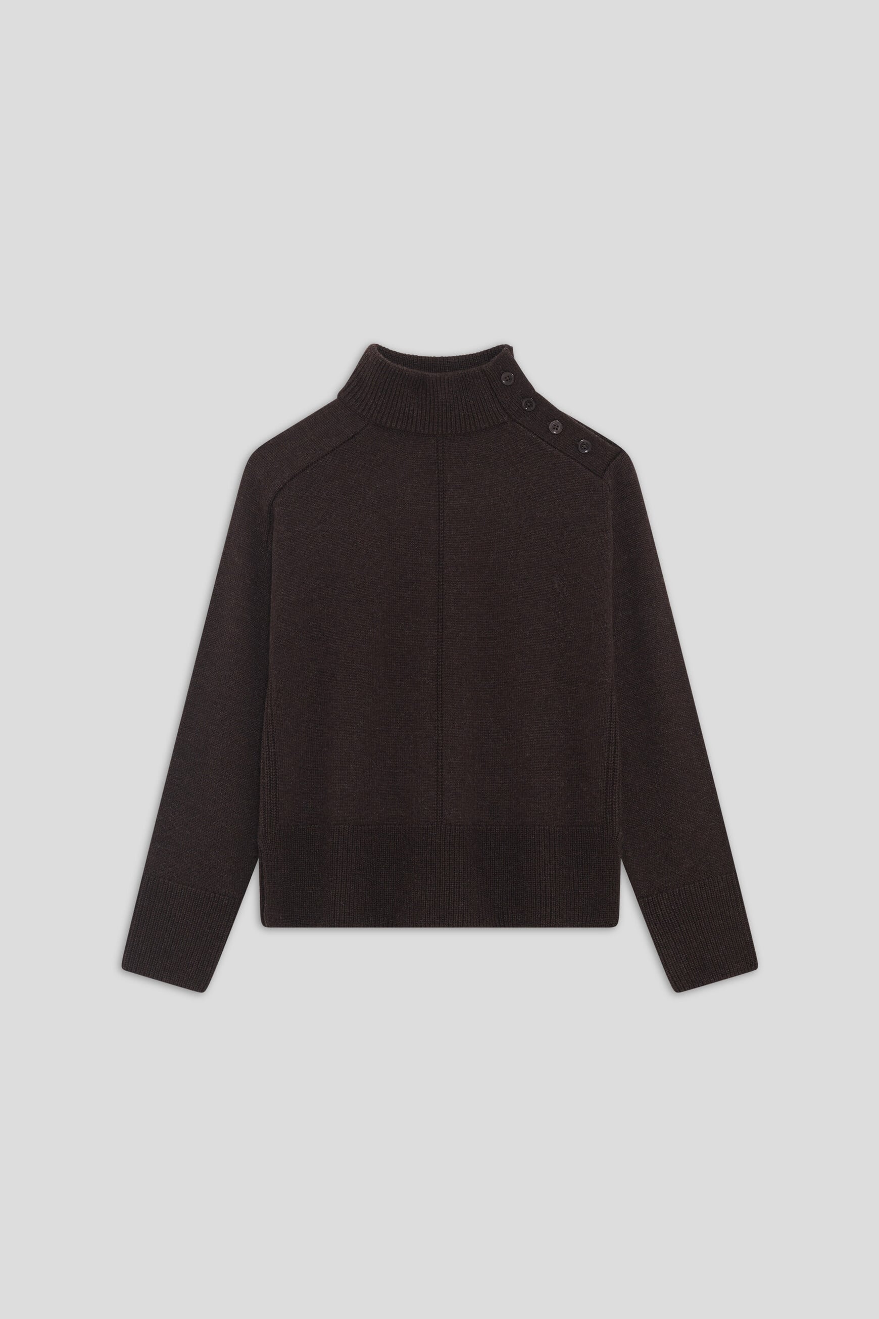 Mwalter sweater dark brown woman