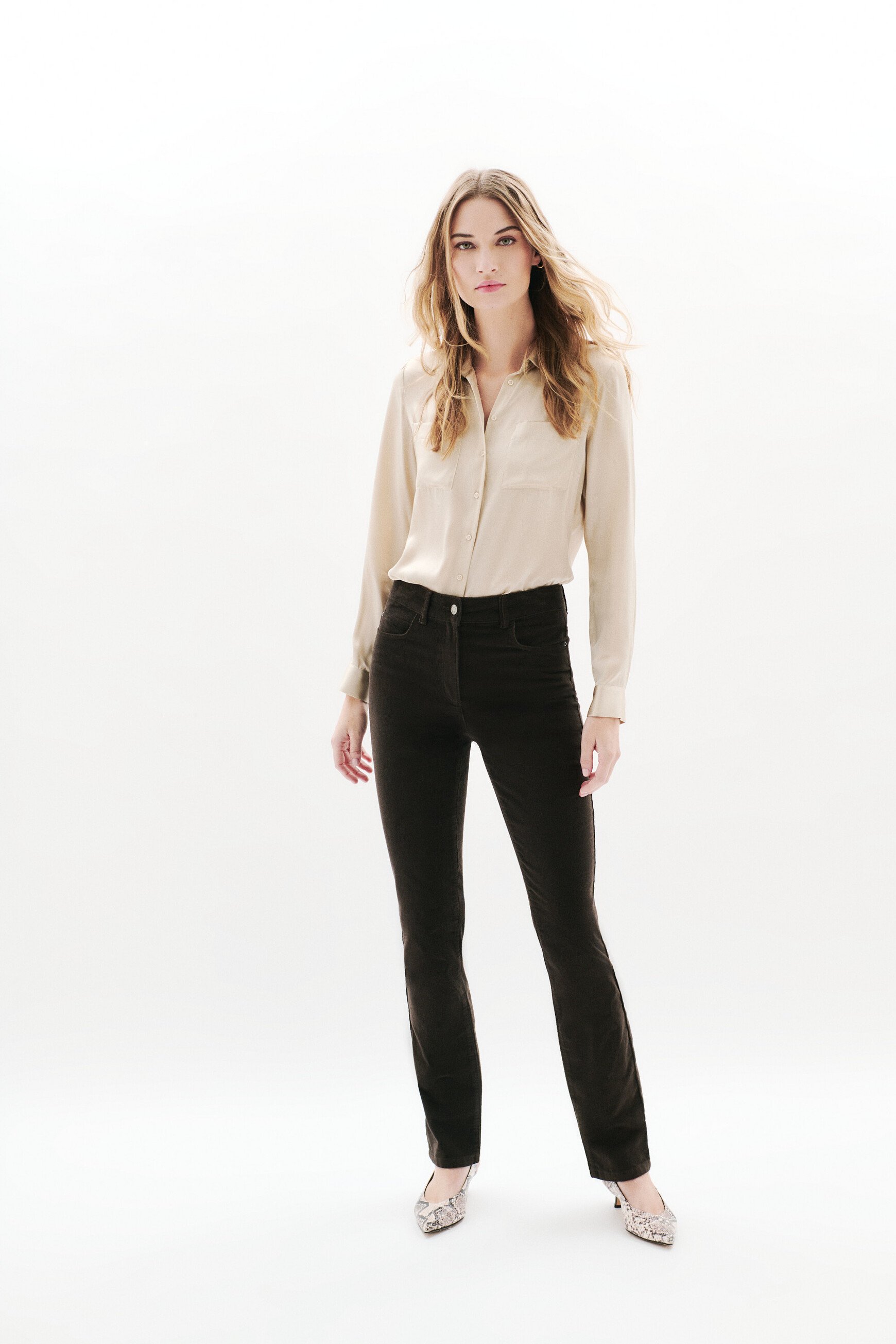 pchicagov trousers dark brown woman Pchicagov trousers dark brown woman