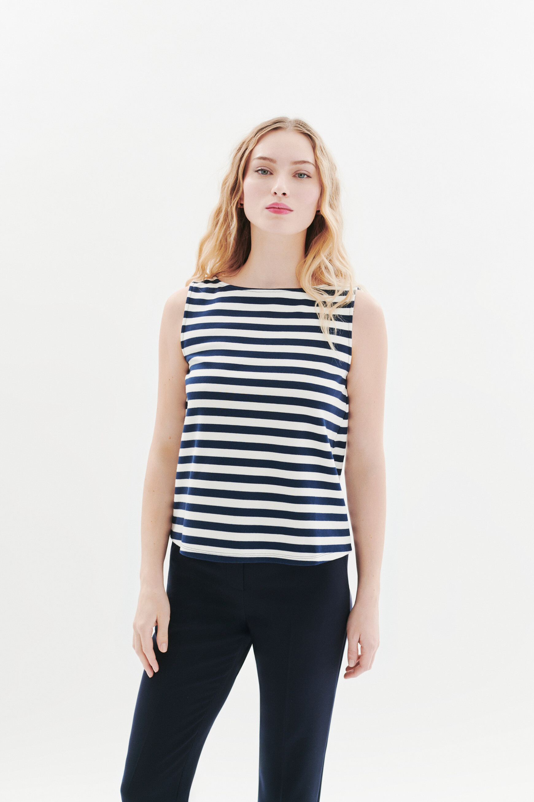 t shirt tdriss1 bleu marine femme T-shirt Tdriss1 bleu marine femme