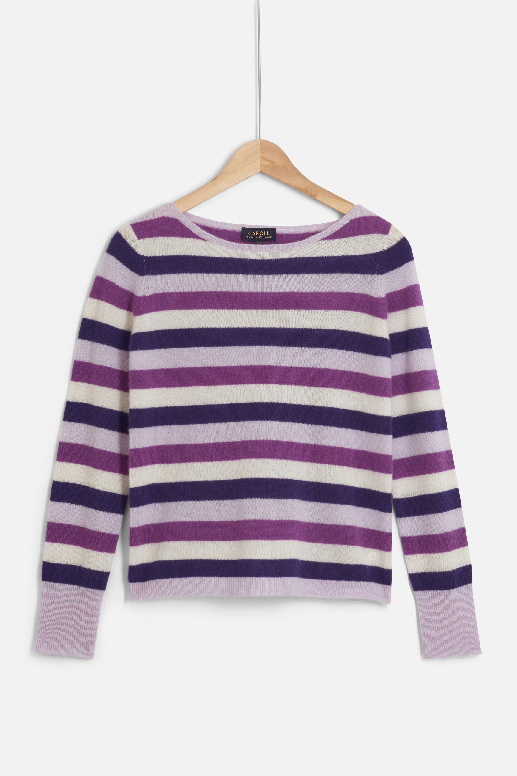 pull zelda 100 cachemire prune femme pull zelda 100% cachemire prune femme
