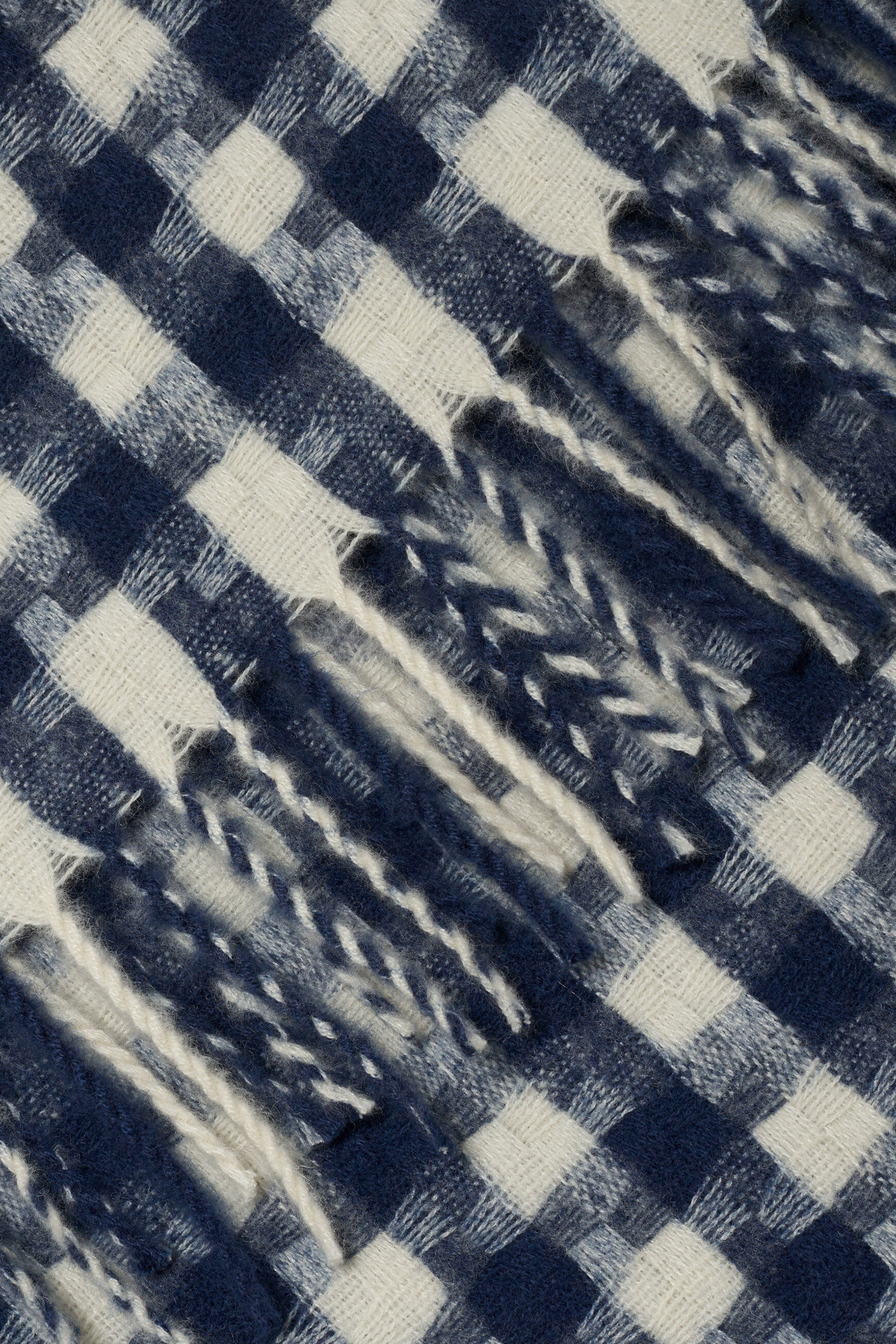 Mariana scarf navy blue woman