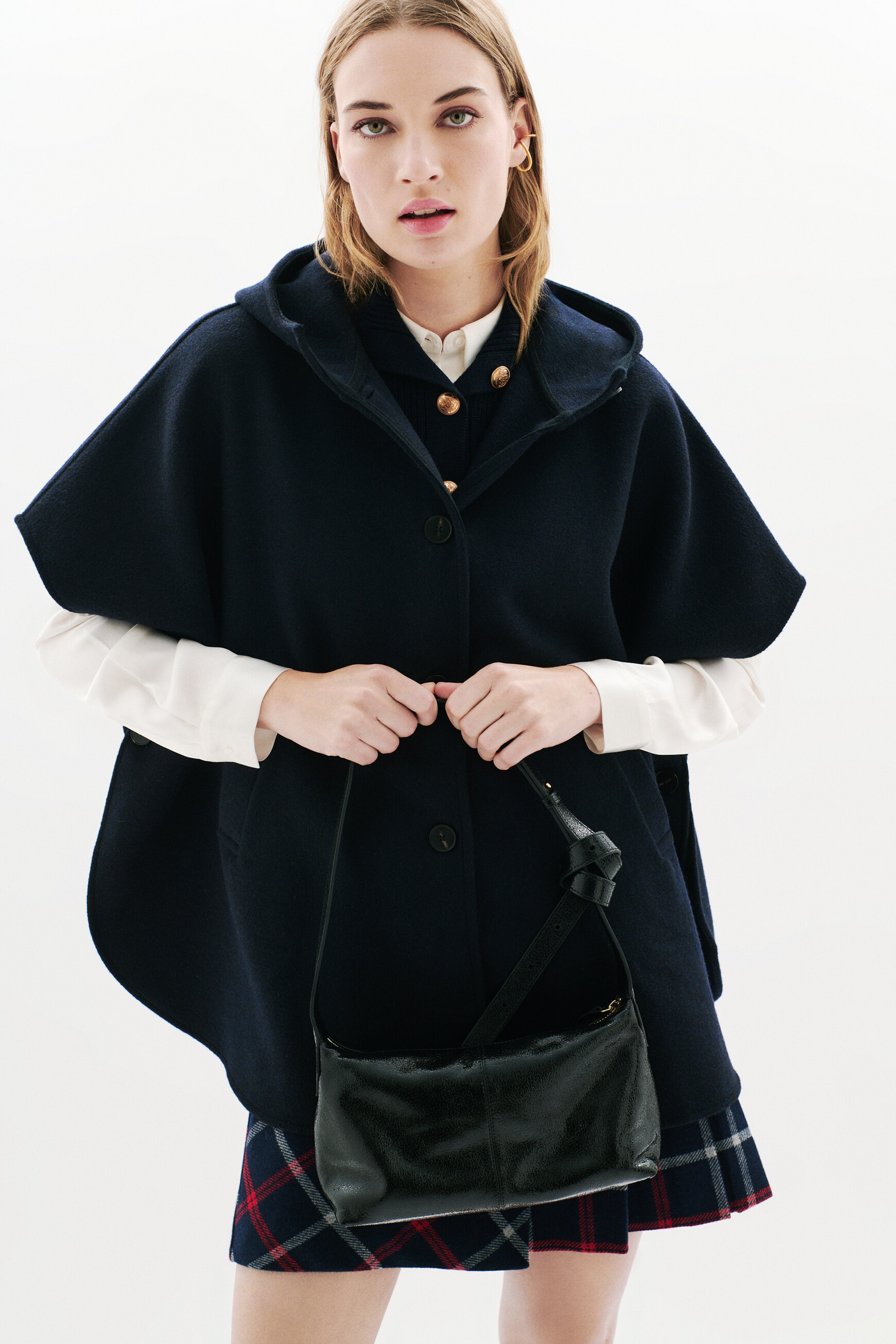 poncho harca marineblau damen Poncho Harca marineblau damen