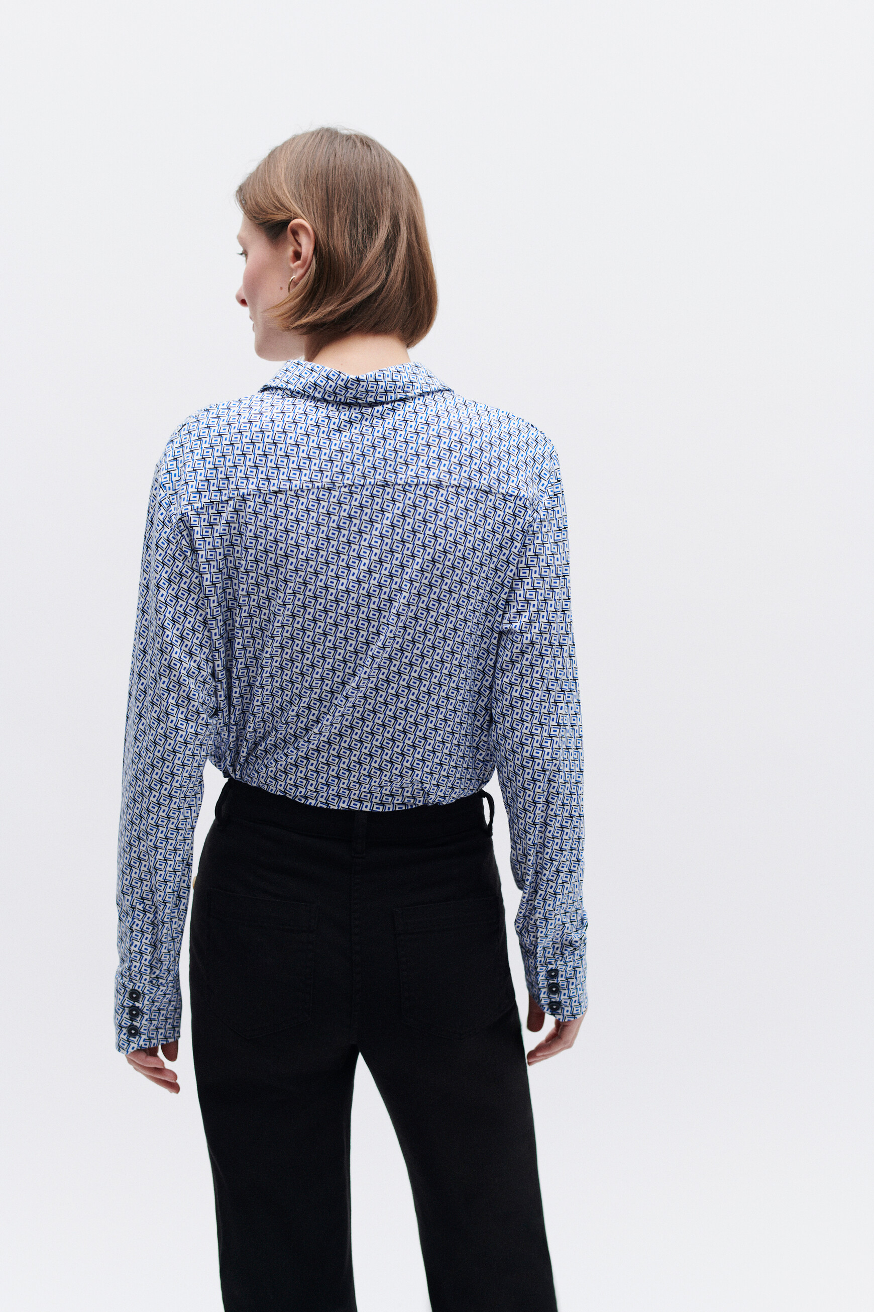 t shirt alba bleu electrique femme T-shirt alba bleu electrique femme