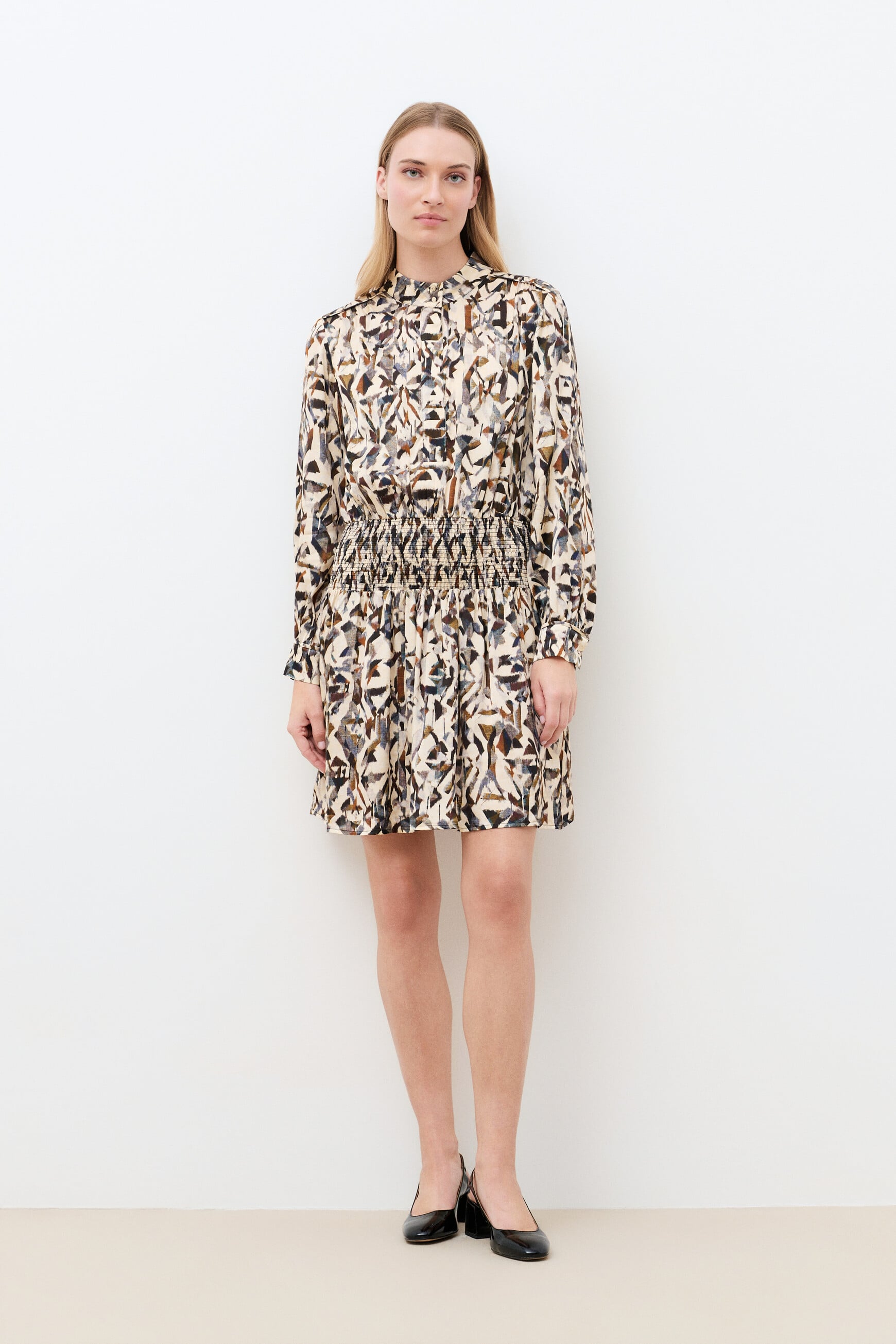 Rsissi dress ecru woman