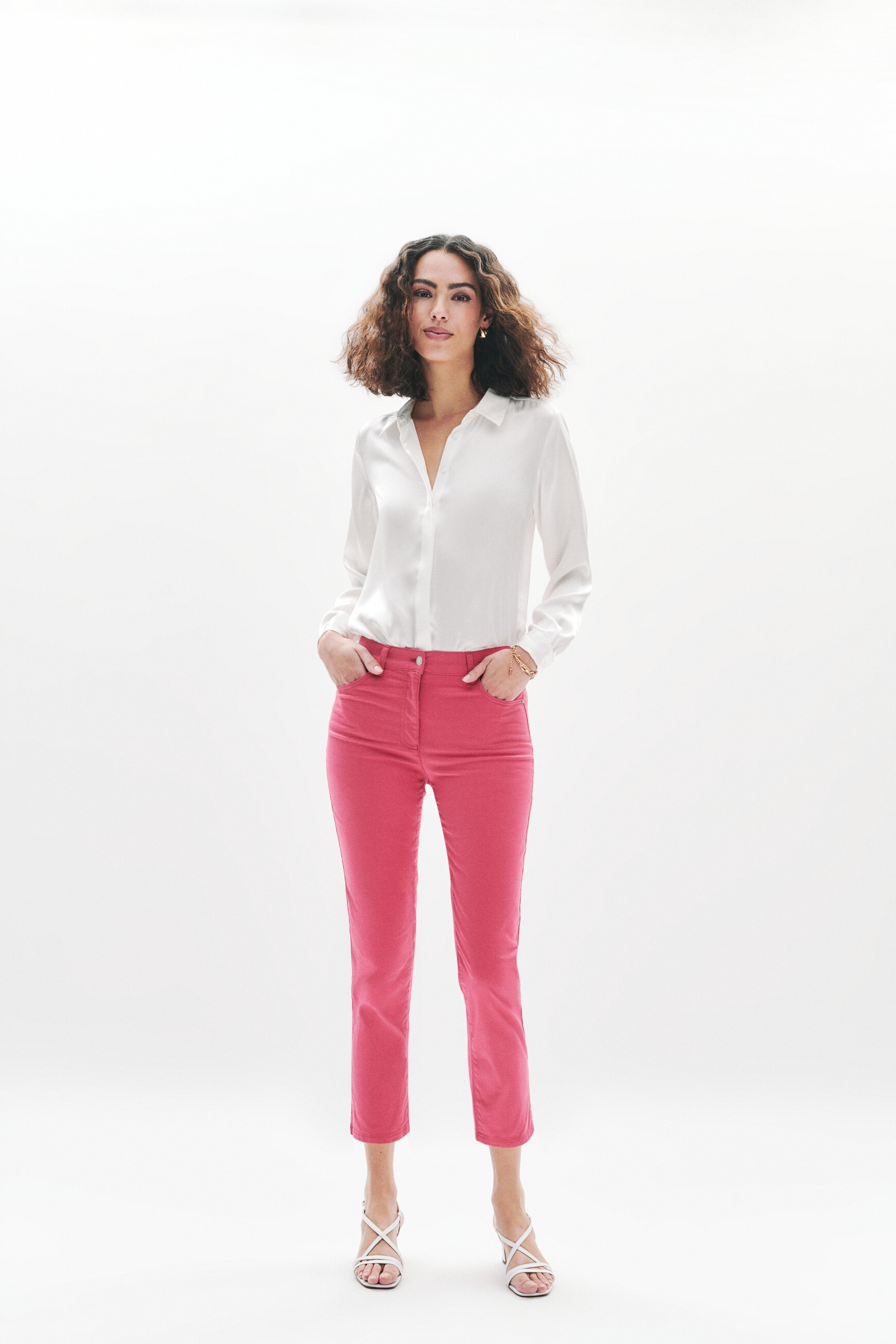 caprihose mason rouge fonce damen Caprihose Mason rouge foncé damen