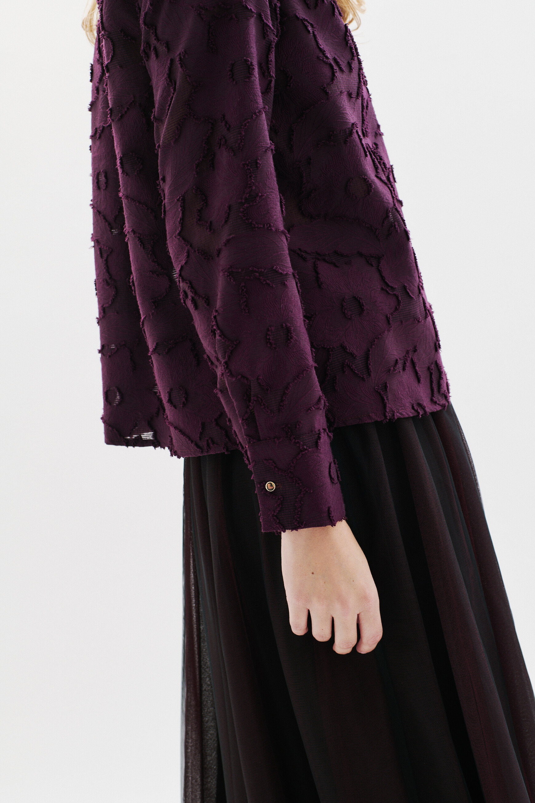 clara2 shirt burgundy woman Clara2 shirt burgundy woman