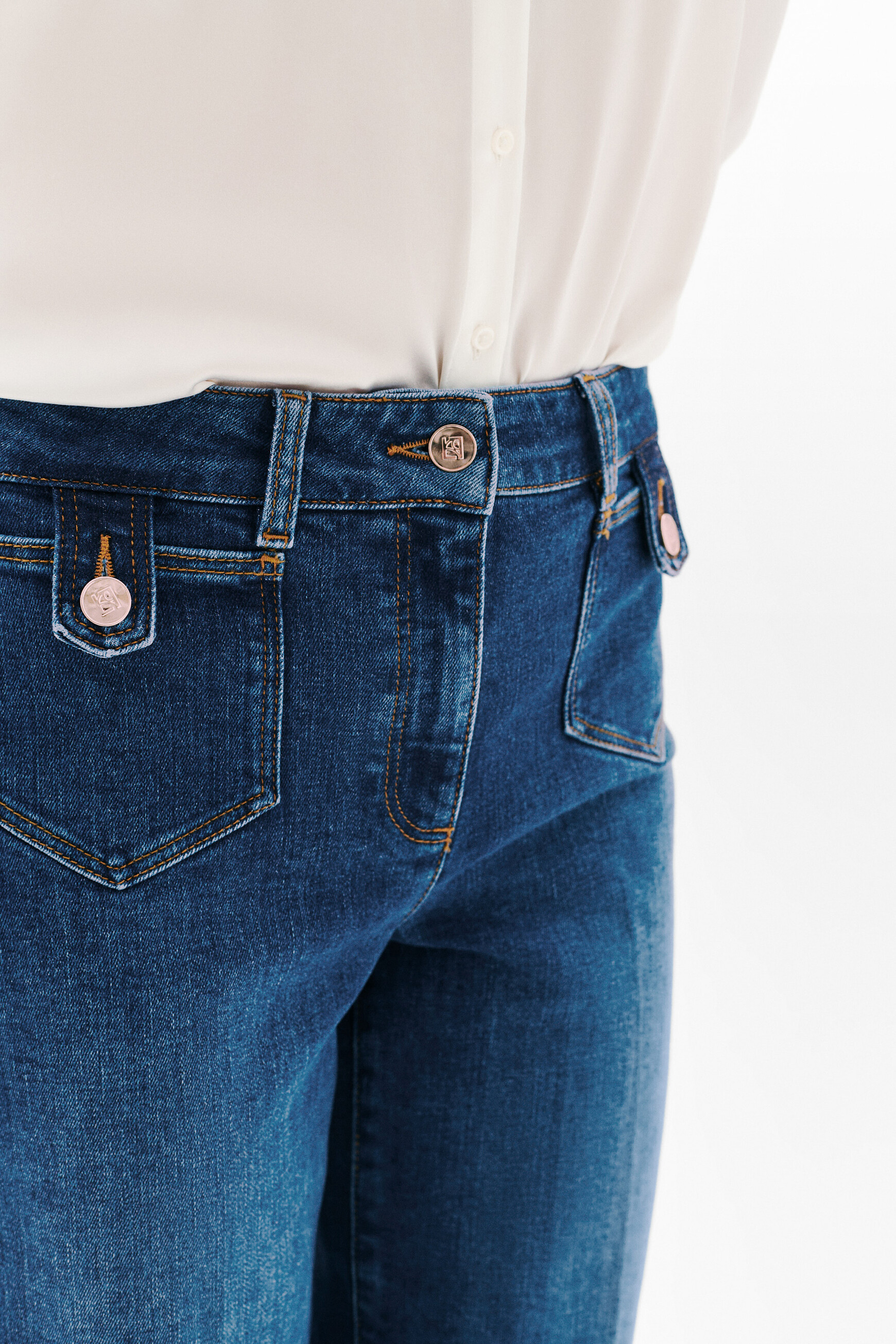 pietrodenim trousers stone denim woman Pietrodenim trousers stone denim woman