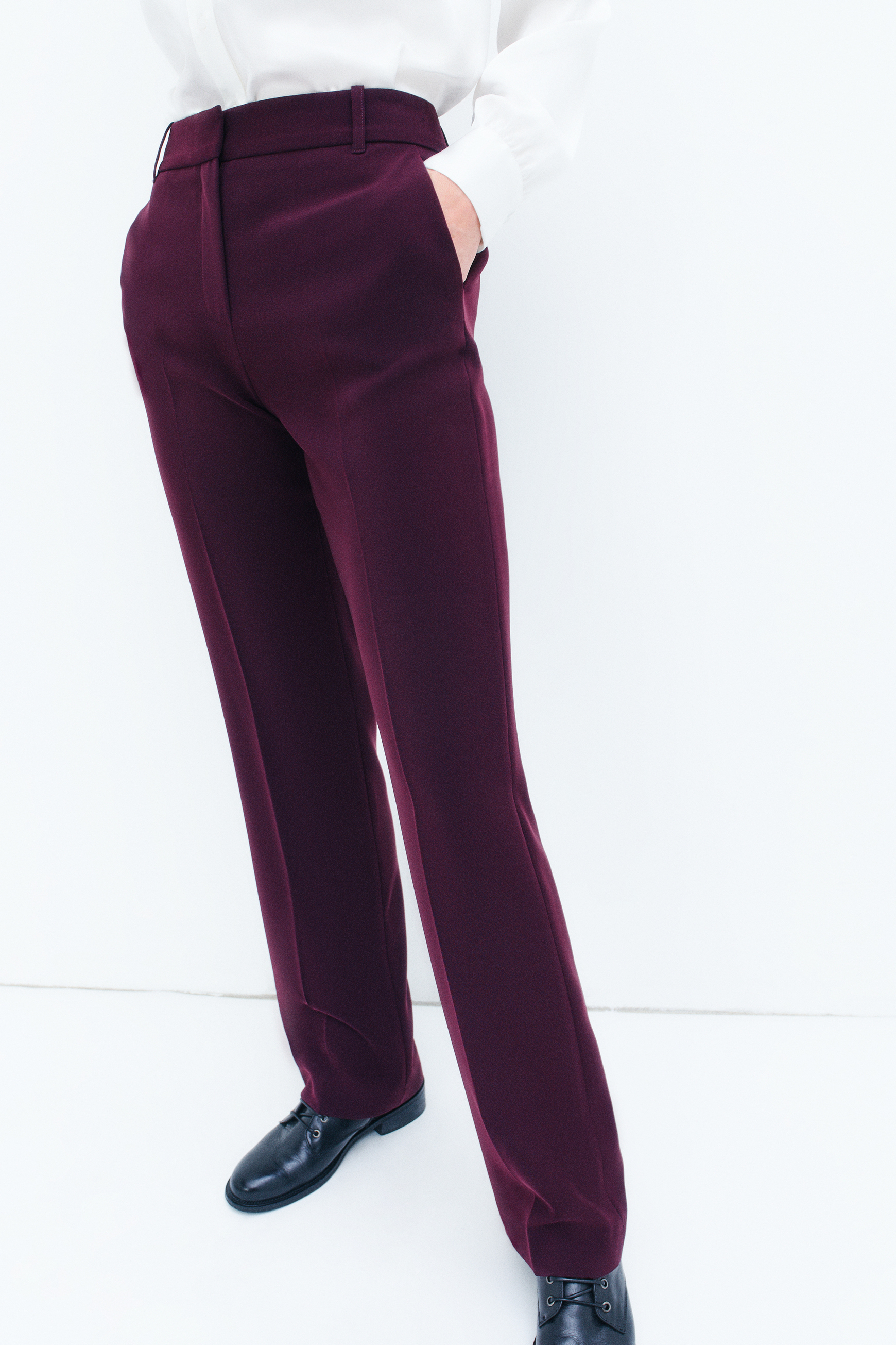 pantalon clement bordeaux femme pantalon clement bordeaux femme