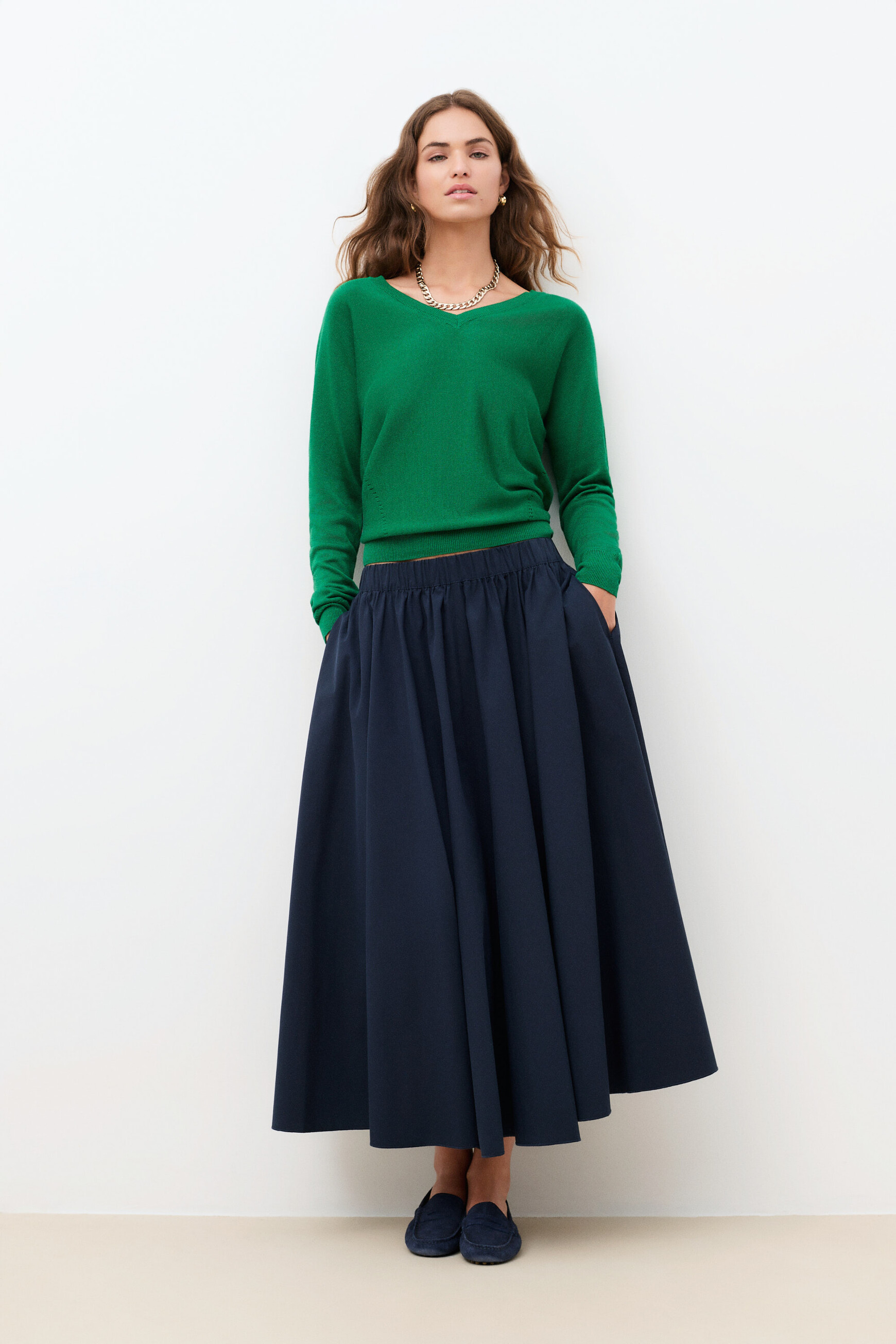 Jersey Mcallista verde mujer