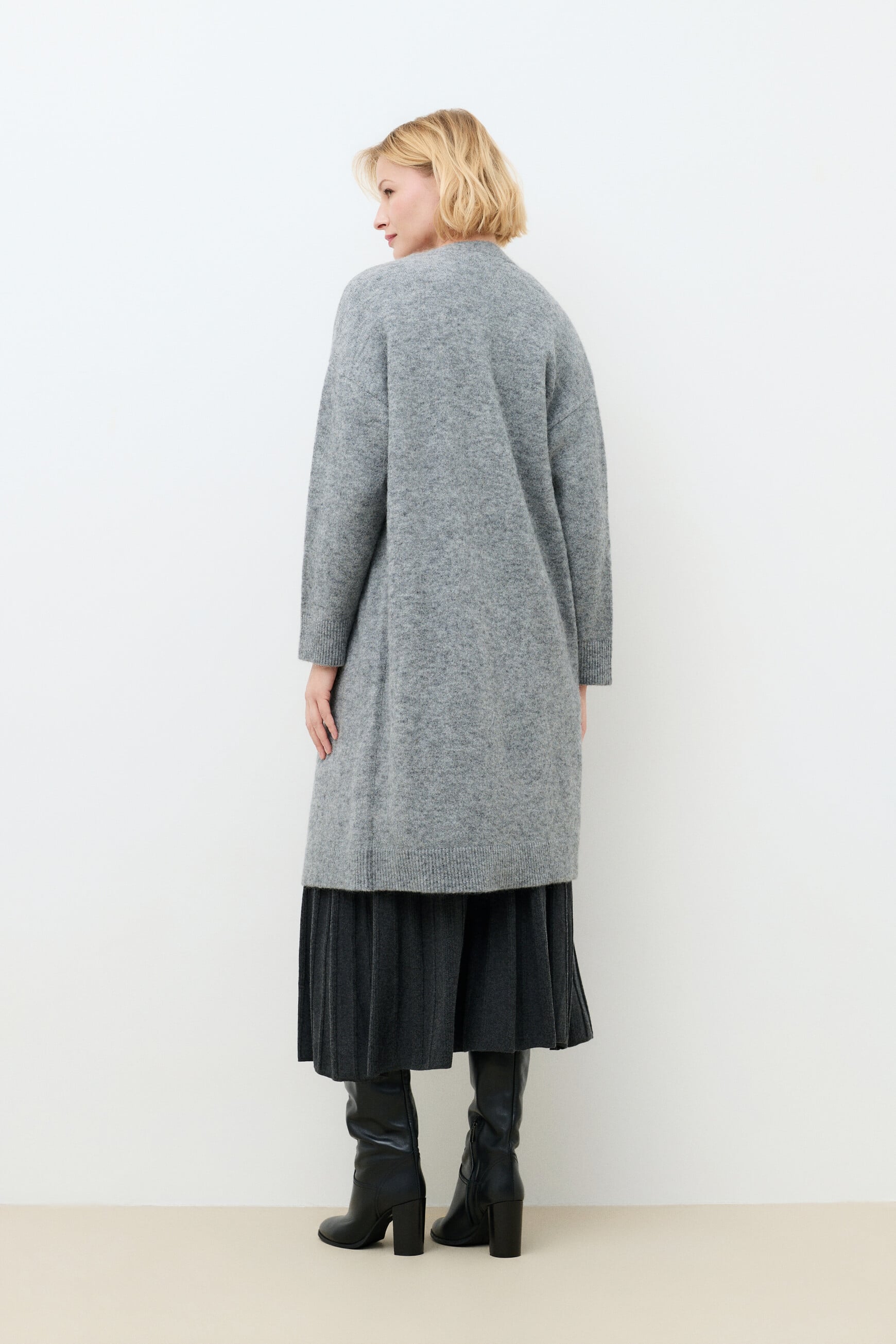 Maglione Mwendy grigio donna