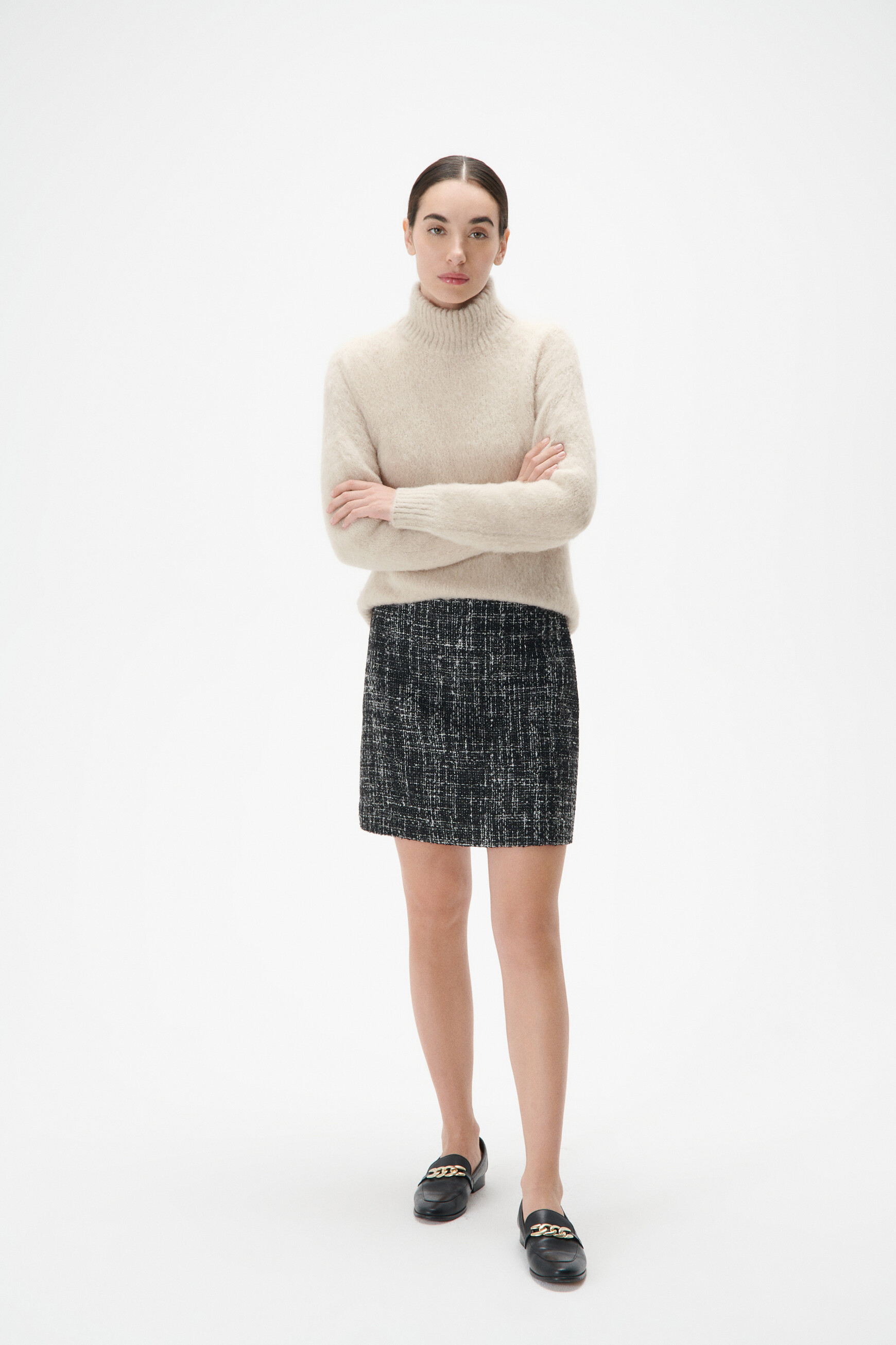 Pull melba creme femme