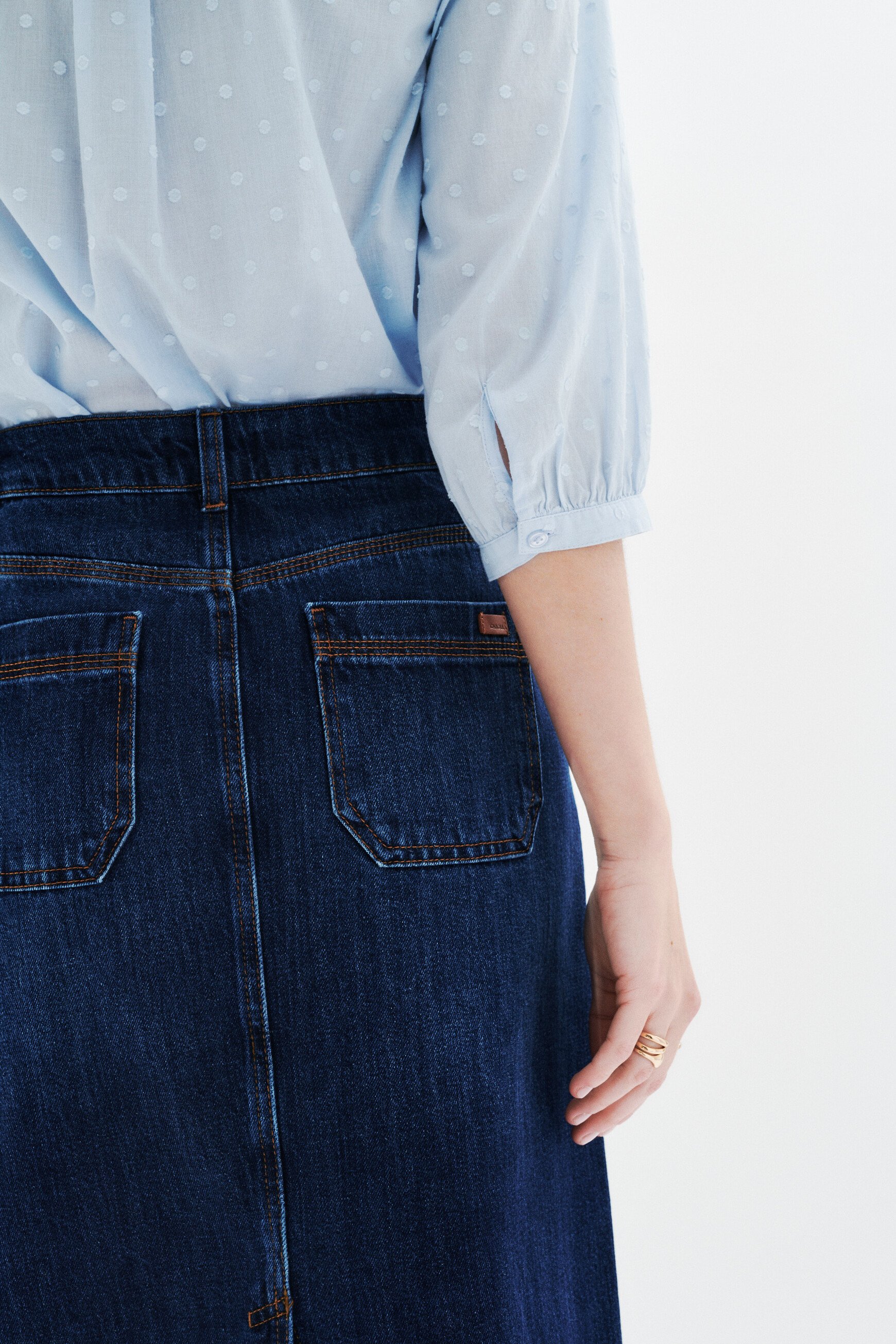 jupe janais denim double stone femme Jupe Janais denim double stone femme