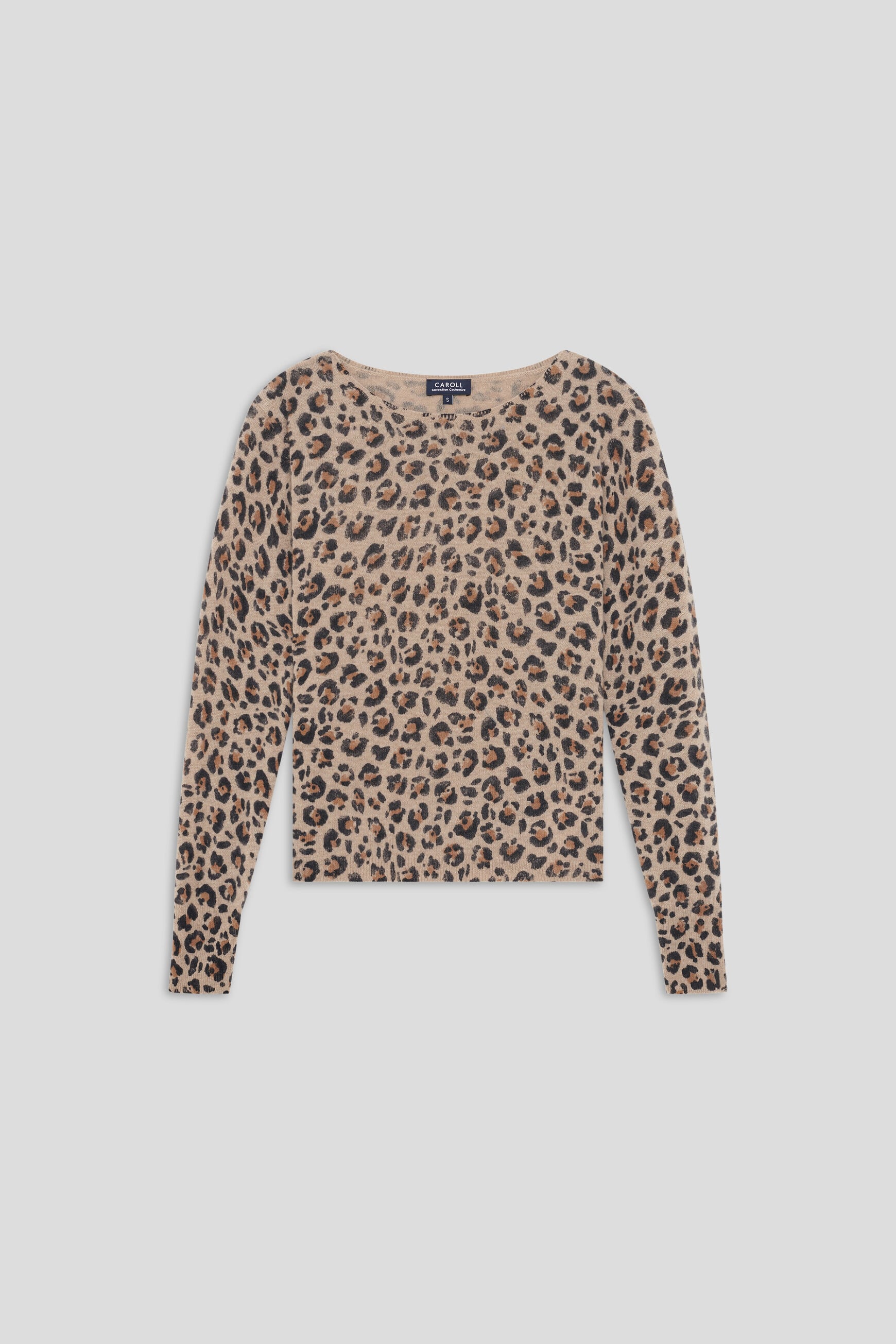 Maglione Mzoelo 100% cashmere grigio chiaro donna