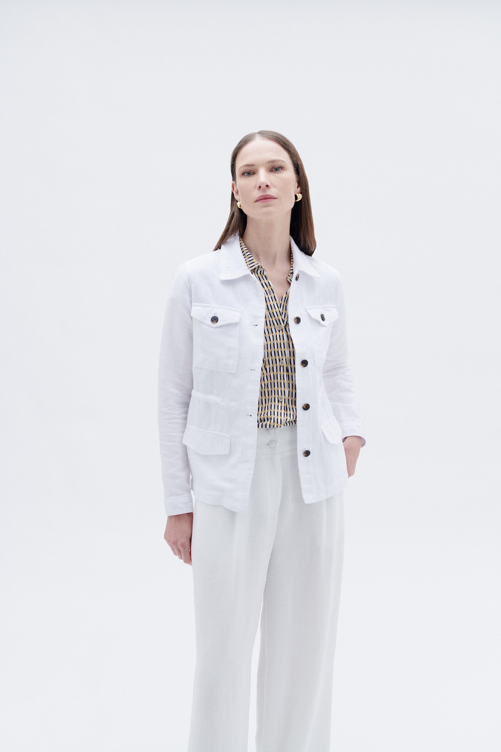 Veste Femme BLANC_MARINE Jessy