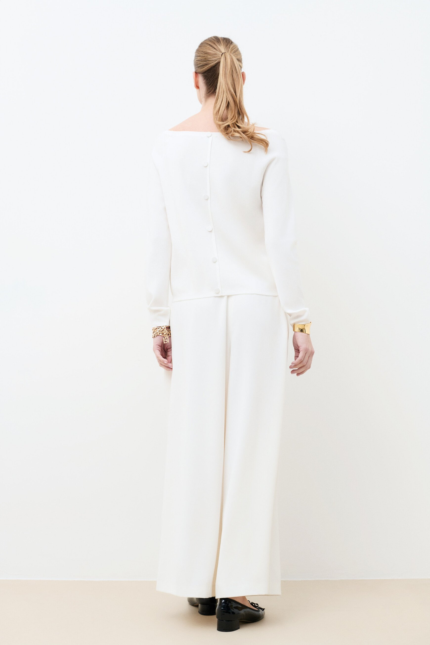 Mtara sweater ecru woman