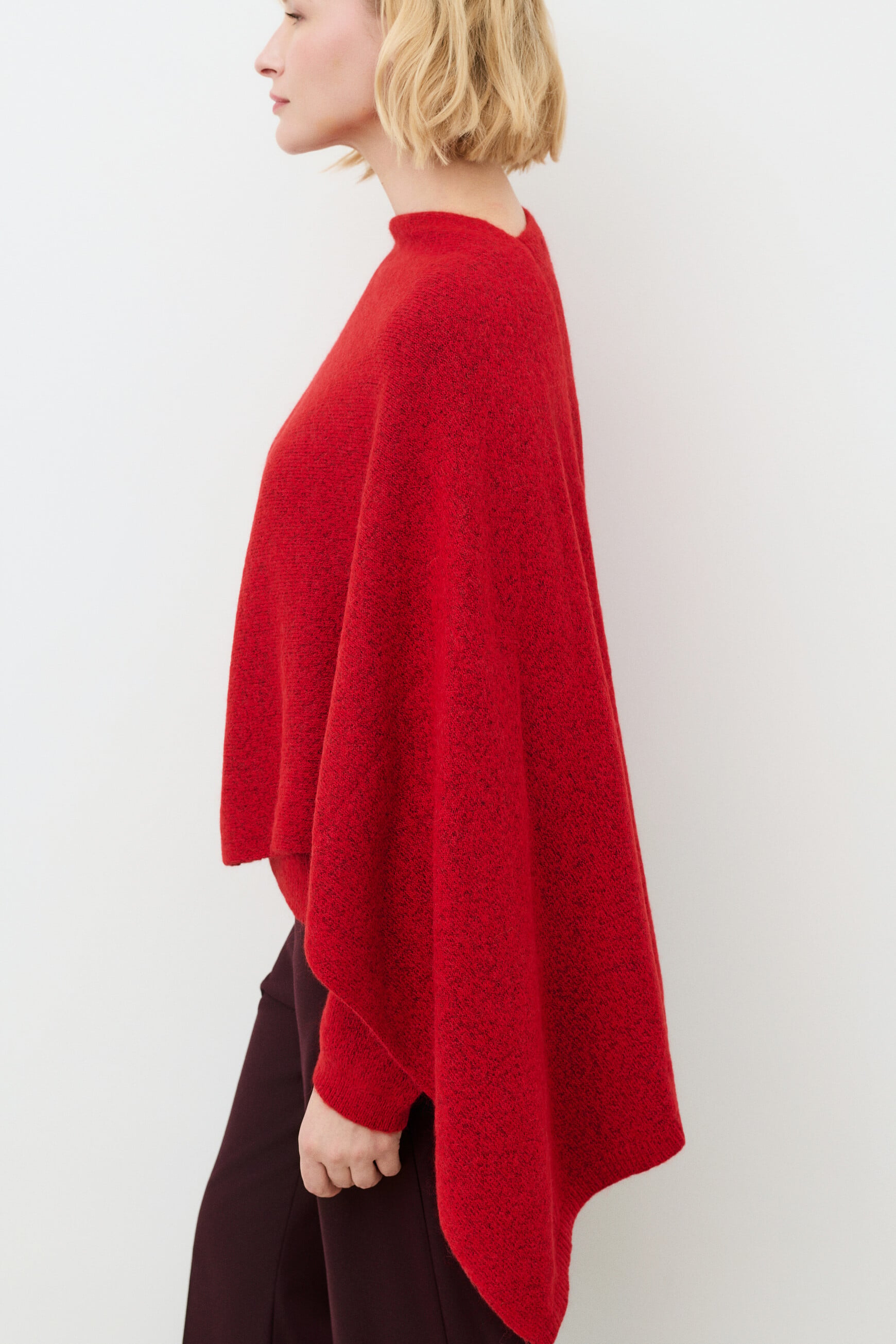 Mdaphne sweater red woman