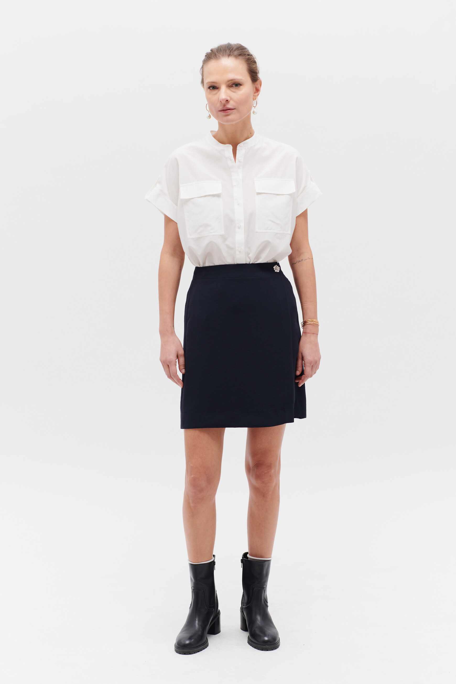 jupe riley bleu marine femme jupe riley bleu marine femme