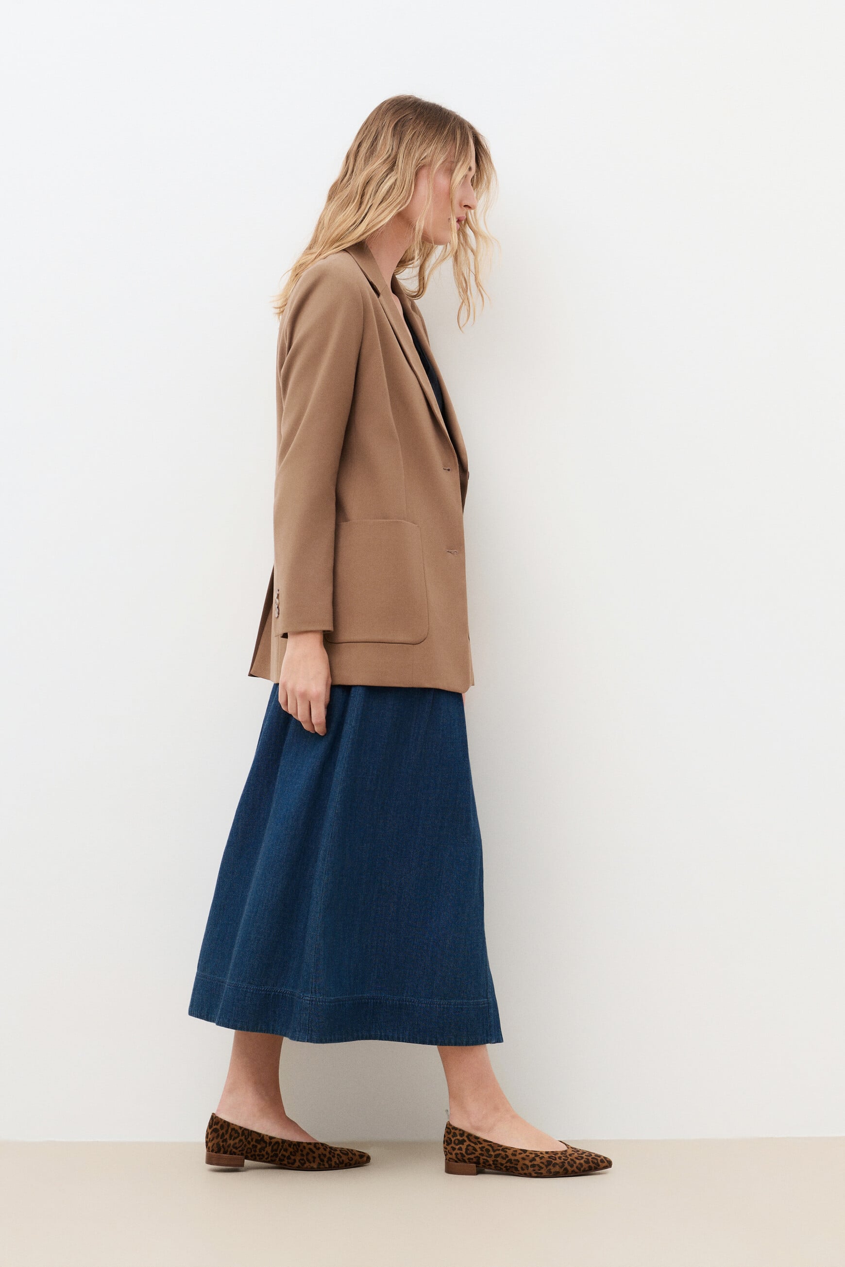 Vceleste jacket dark brown woman