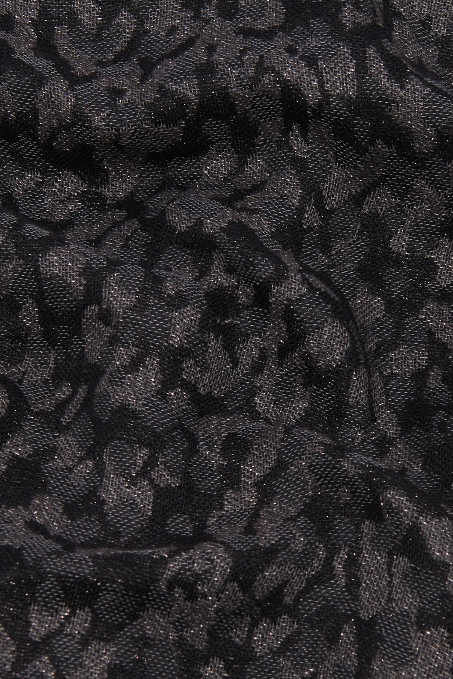 malone scarf dark grey woman