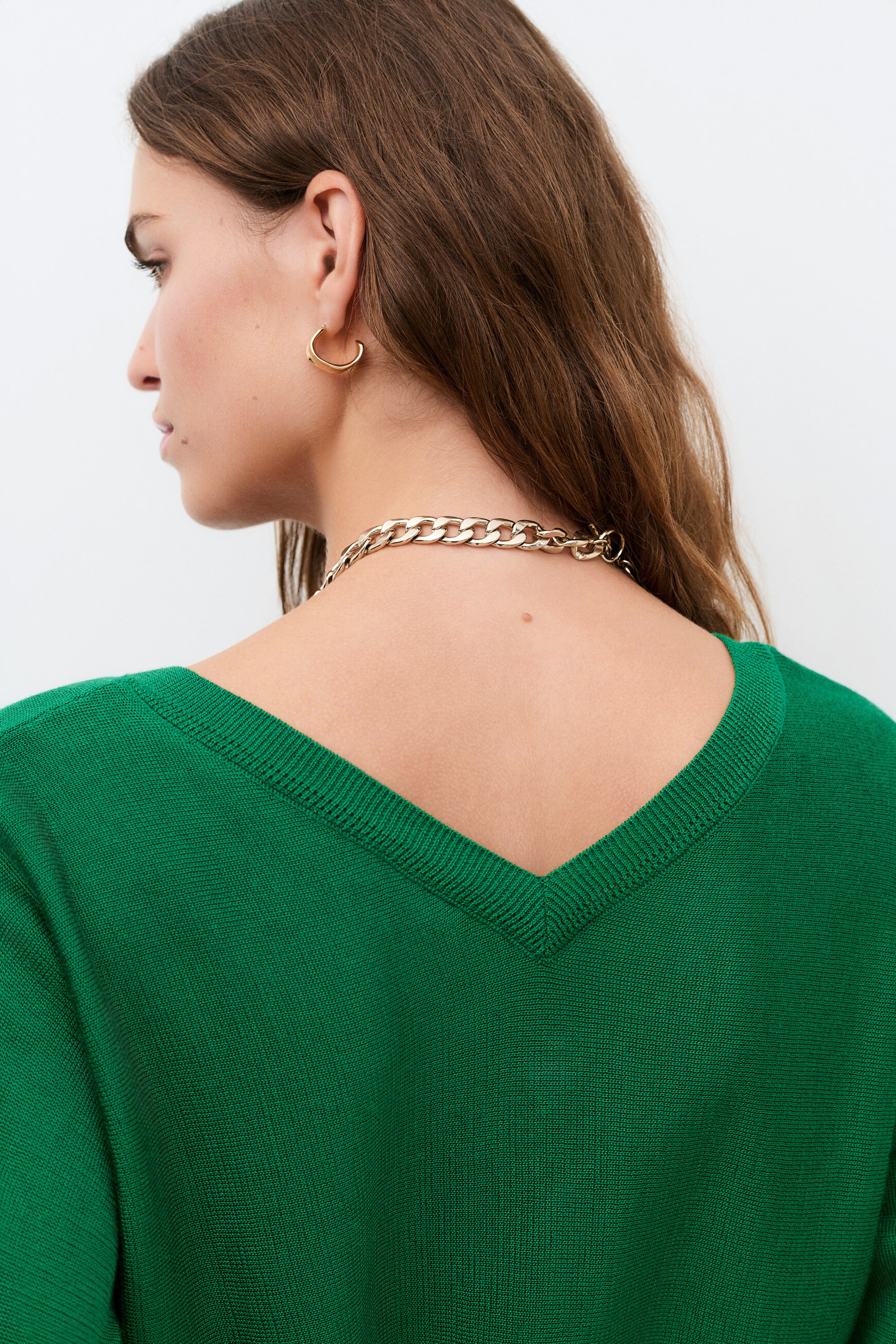 Jersey Mcallista verde mujer