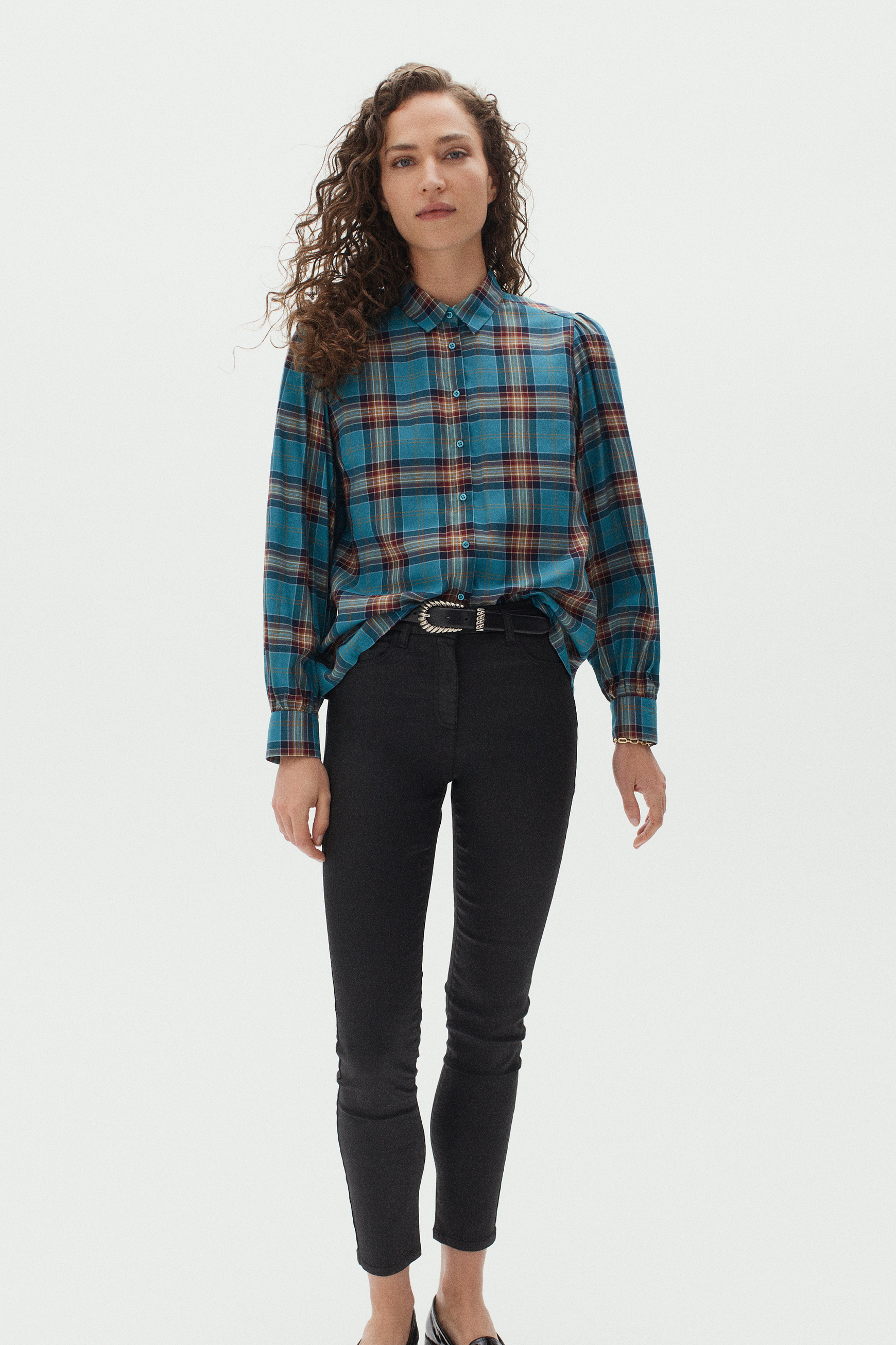 chemisier denver carreau bleu canard femme chemisier denver carreau bleu canard femme