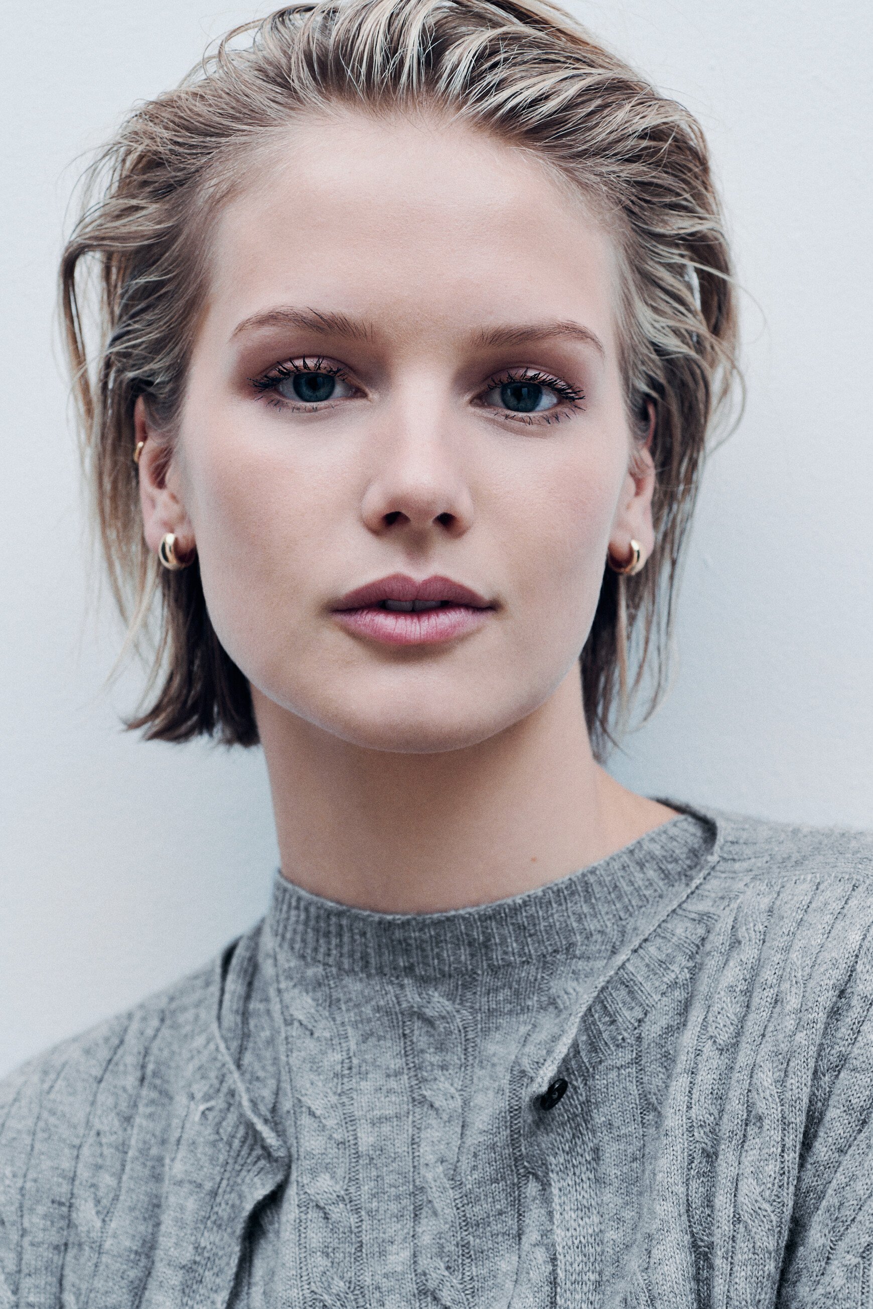 Mtheophile sweater made in Italy grey woman