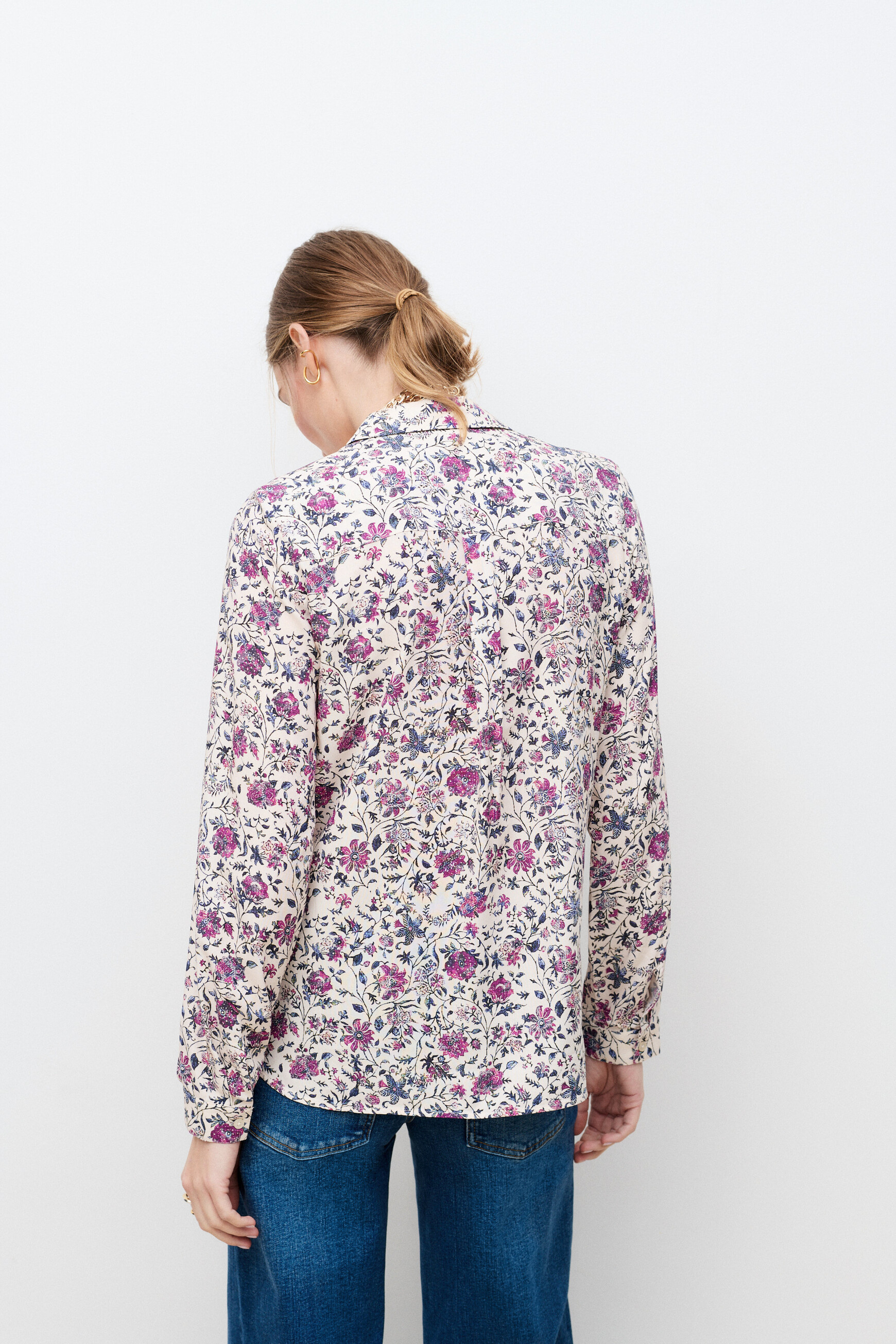 Chemise Cjessica ivoire femme