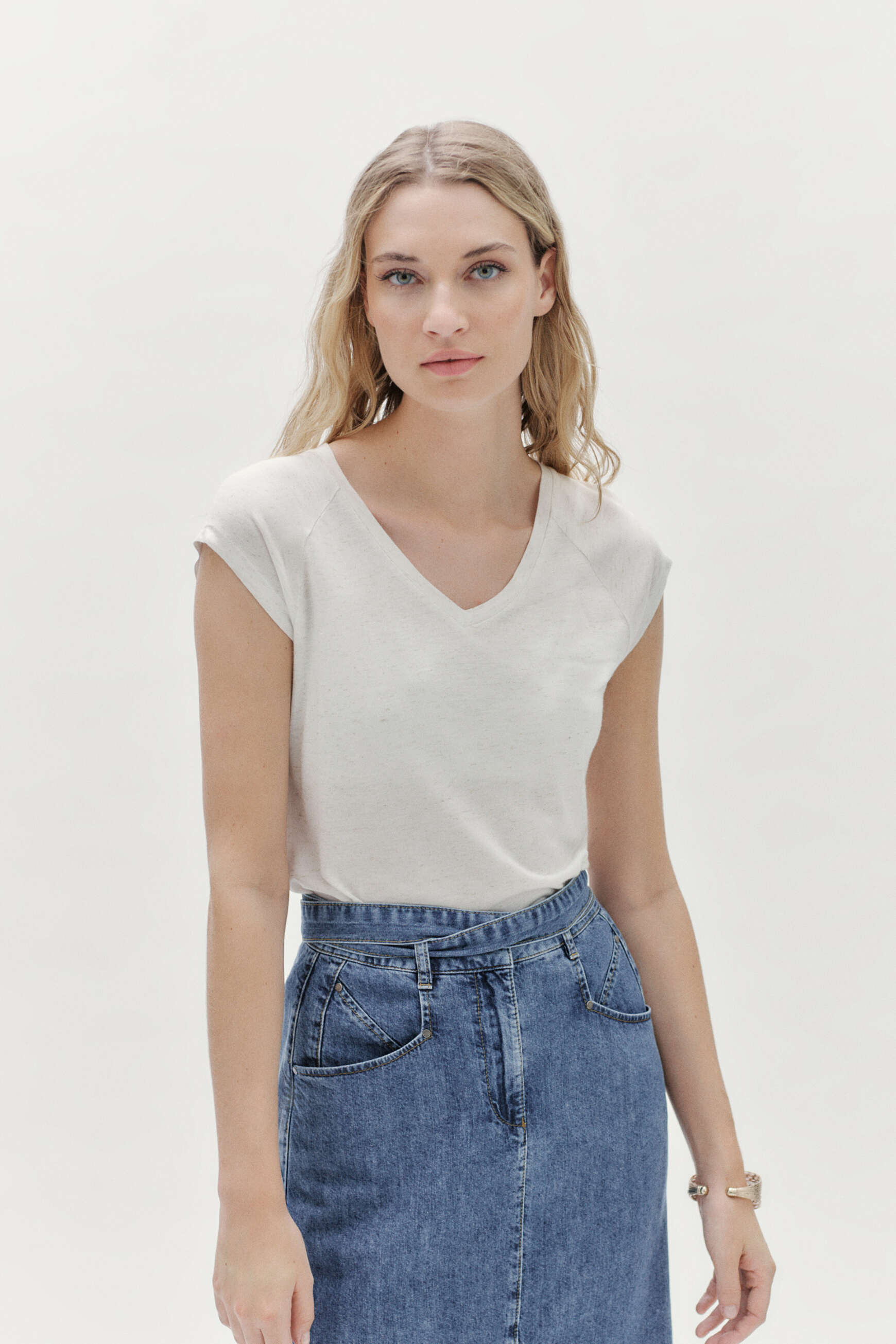 t shirt dakota avorio donna T-shirt Dakota avorio donna