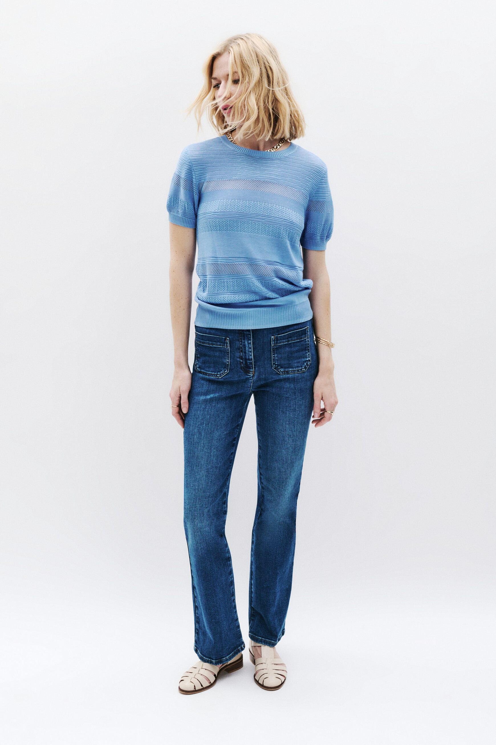 pull mdoris bleu lavande femme Pull Mdoris bleu lavande femme