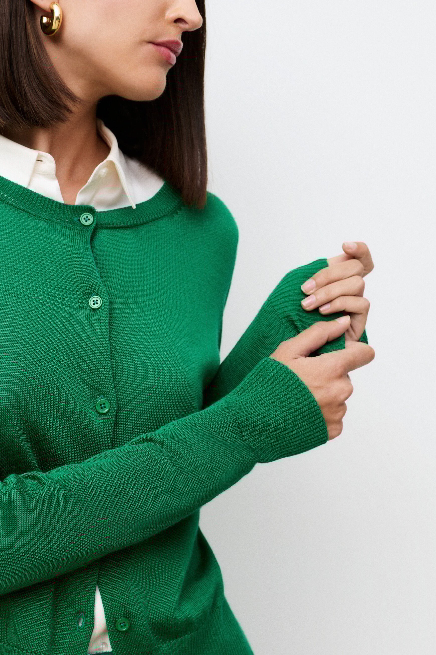 Pull Mcallie vert femme