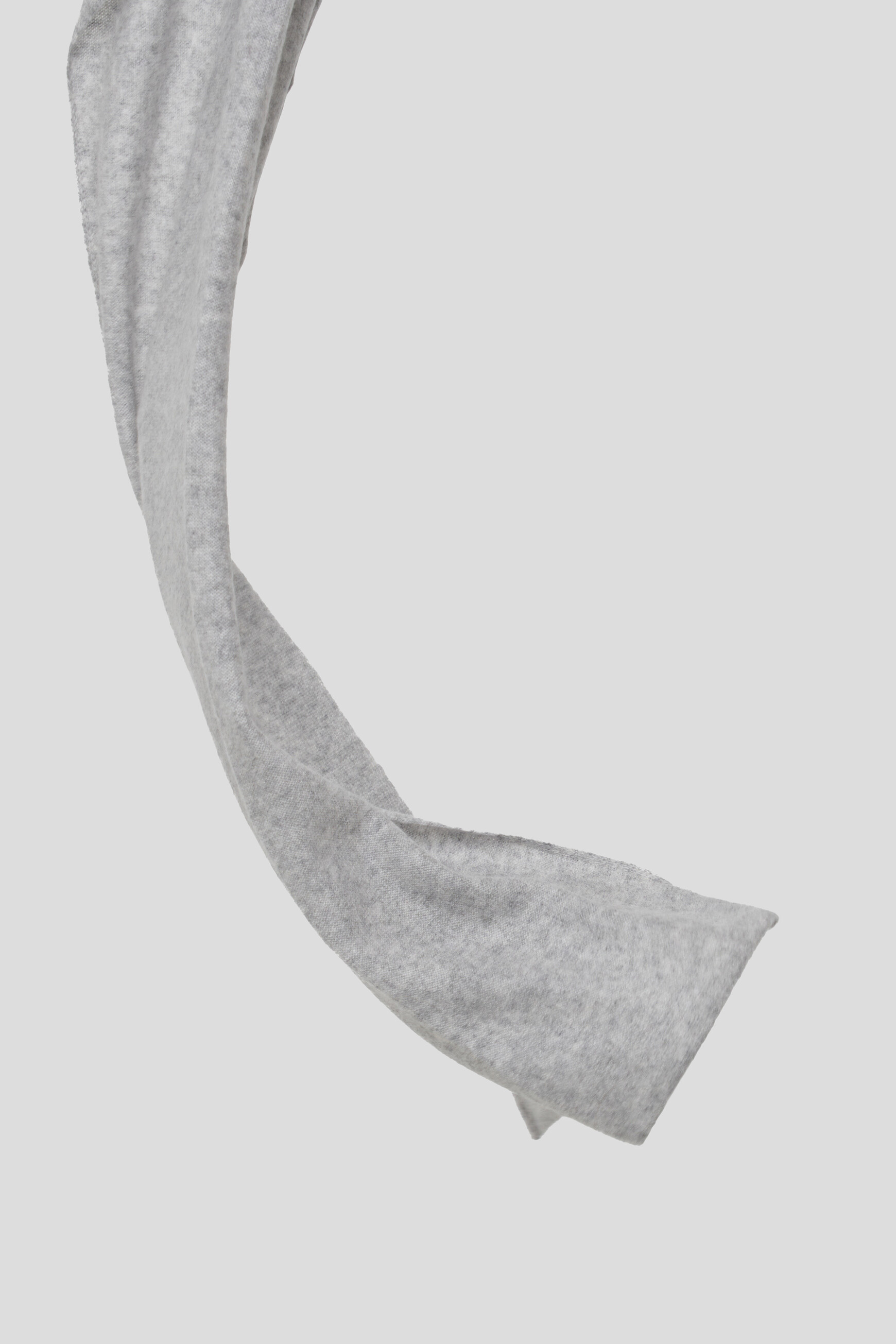Echarpe mabel 100% cachemire gris clair femme