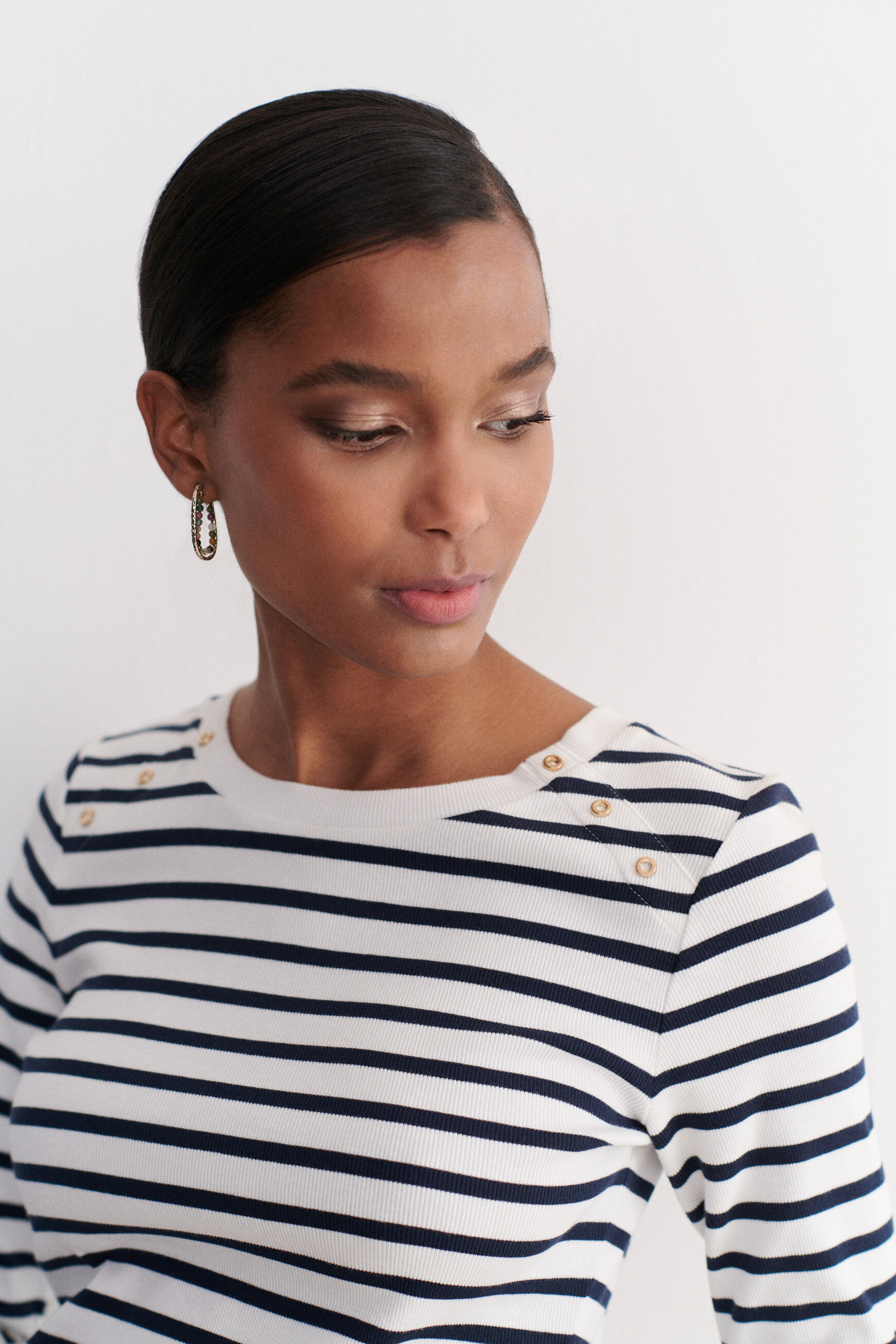 t shirt bento b bleu marine femme t-shirt bento b bleu marine femme