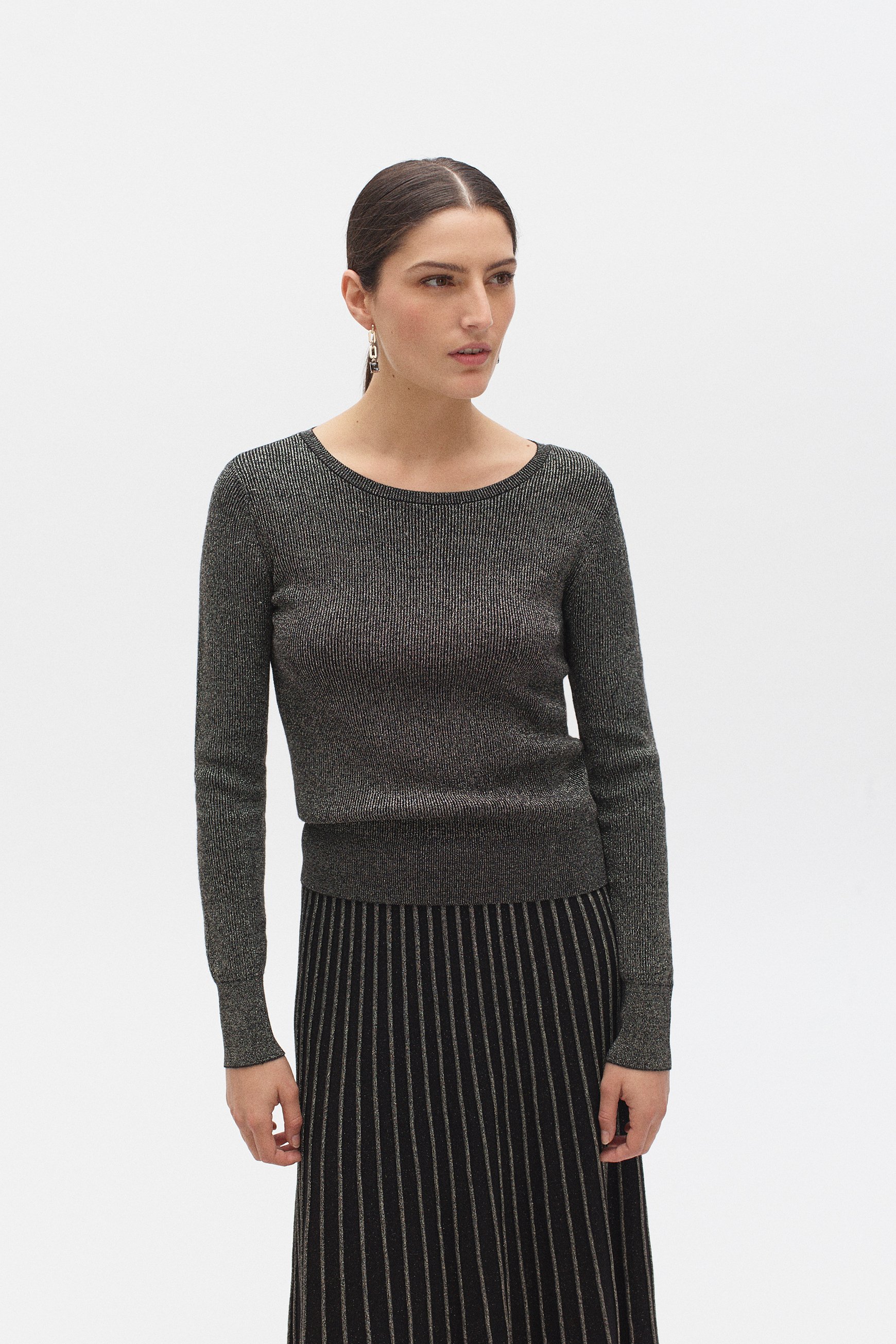 pull katia noir femme