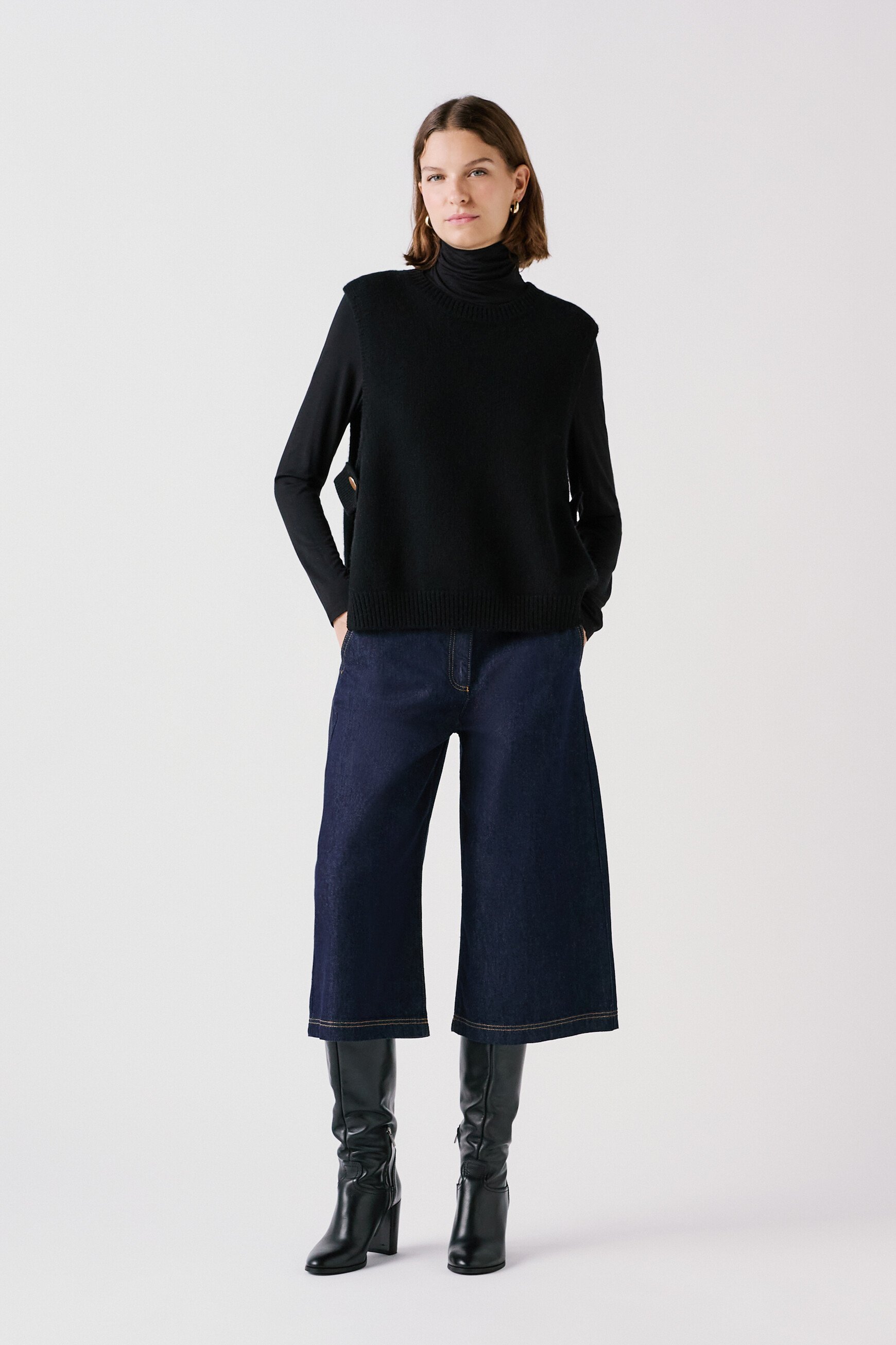 poncho hevy noir femme Poncho hevy noir femme