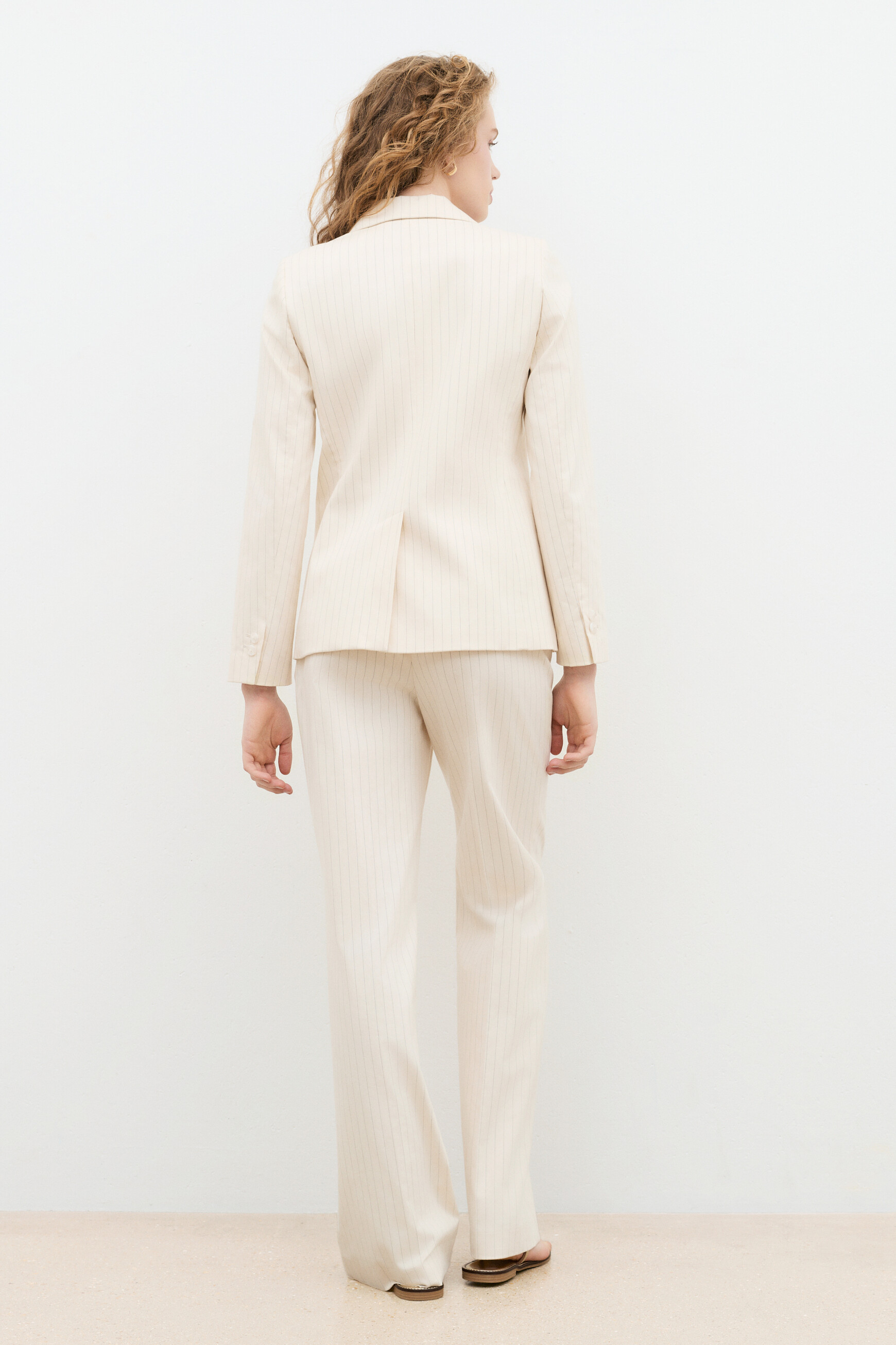 Veste Vmaina Rayee creme femme