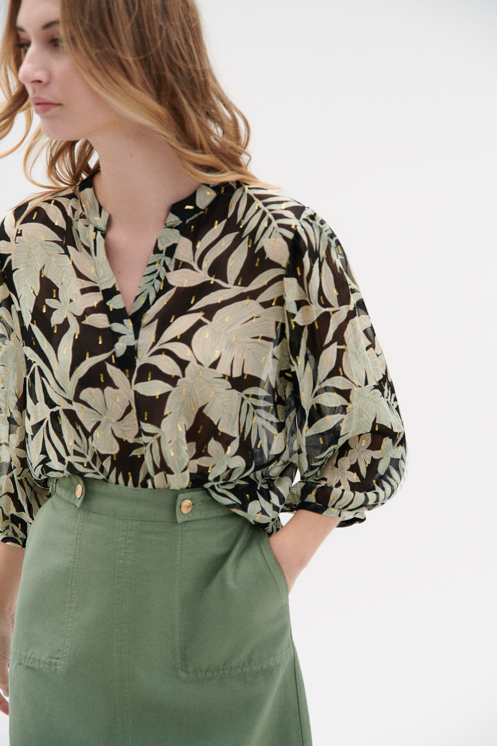 blusa samantha nero donna Blusa Samantha nero donna
