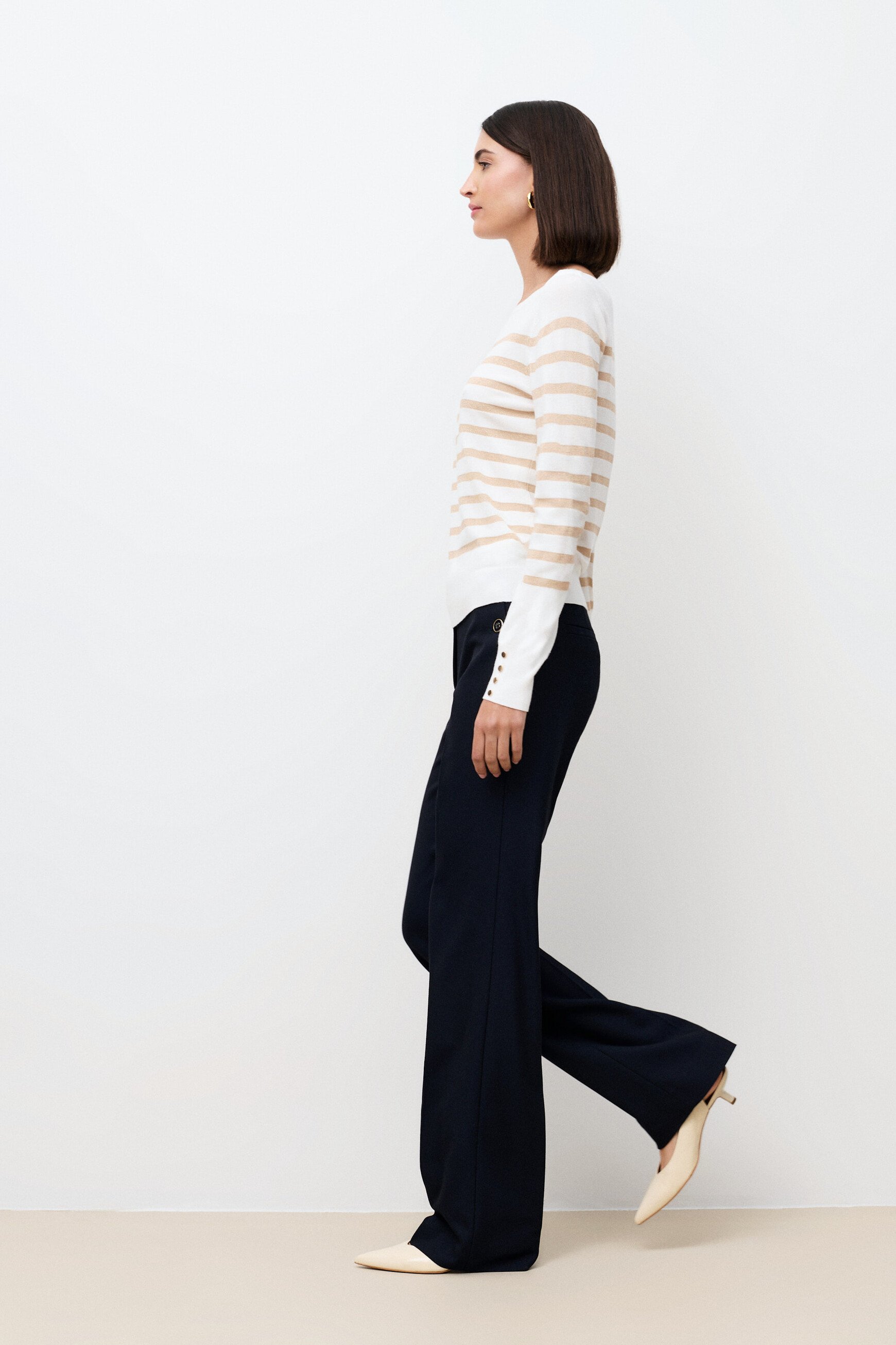 Pullover Mjulie gold damen