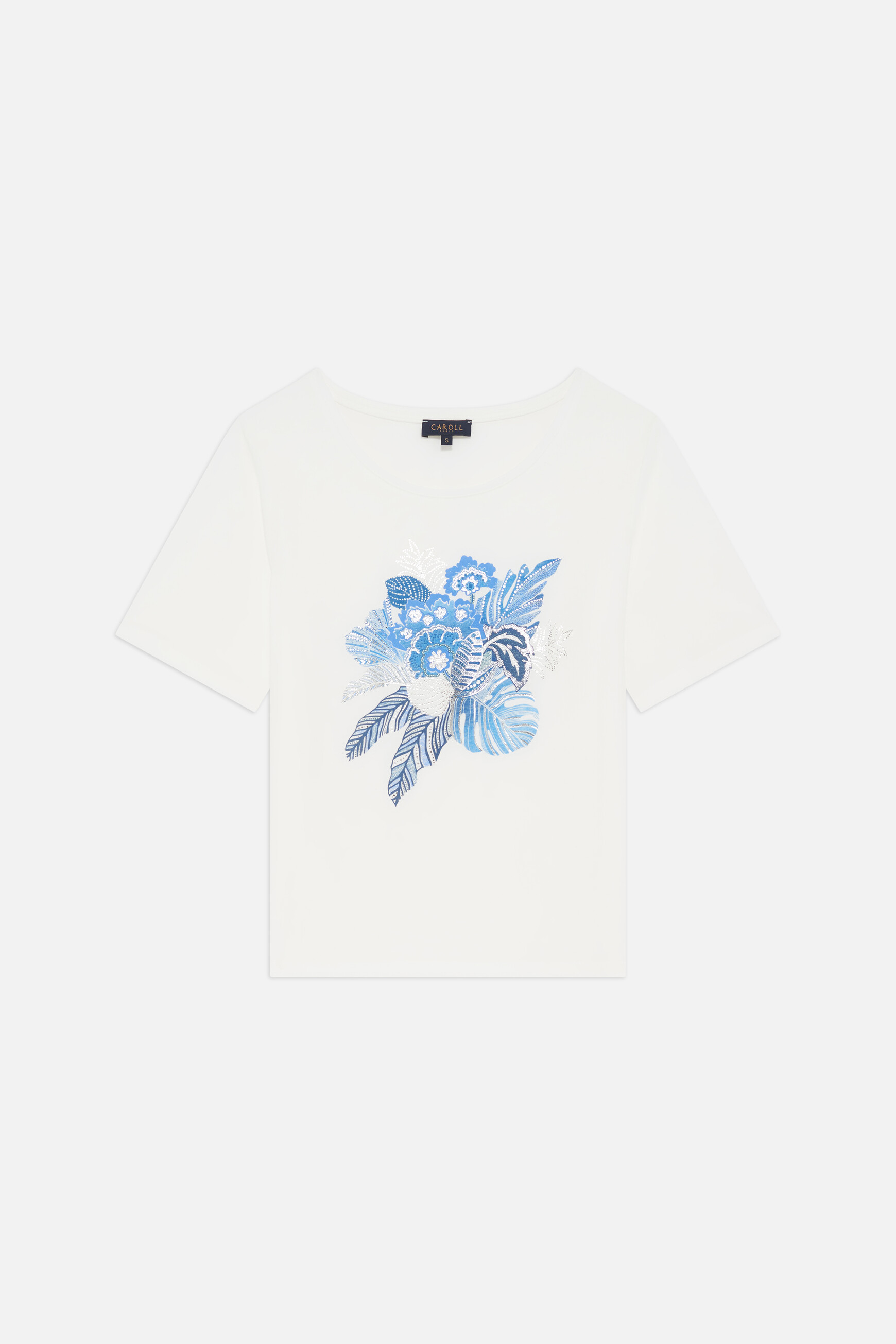 t shirt tedouard electrisch blauw vrouw T-shirt Tedouard electrisch blauw vrouw